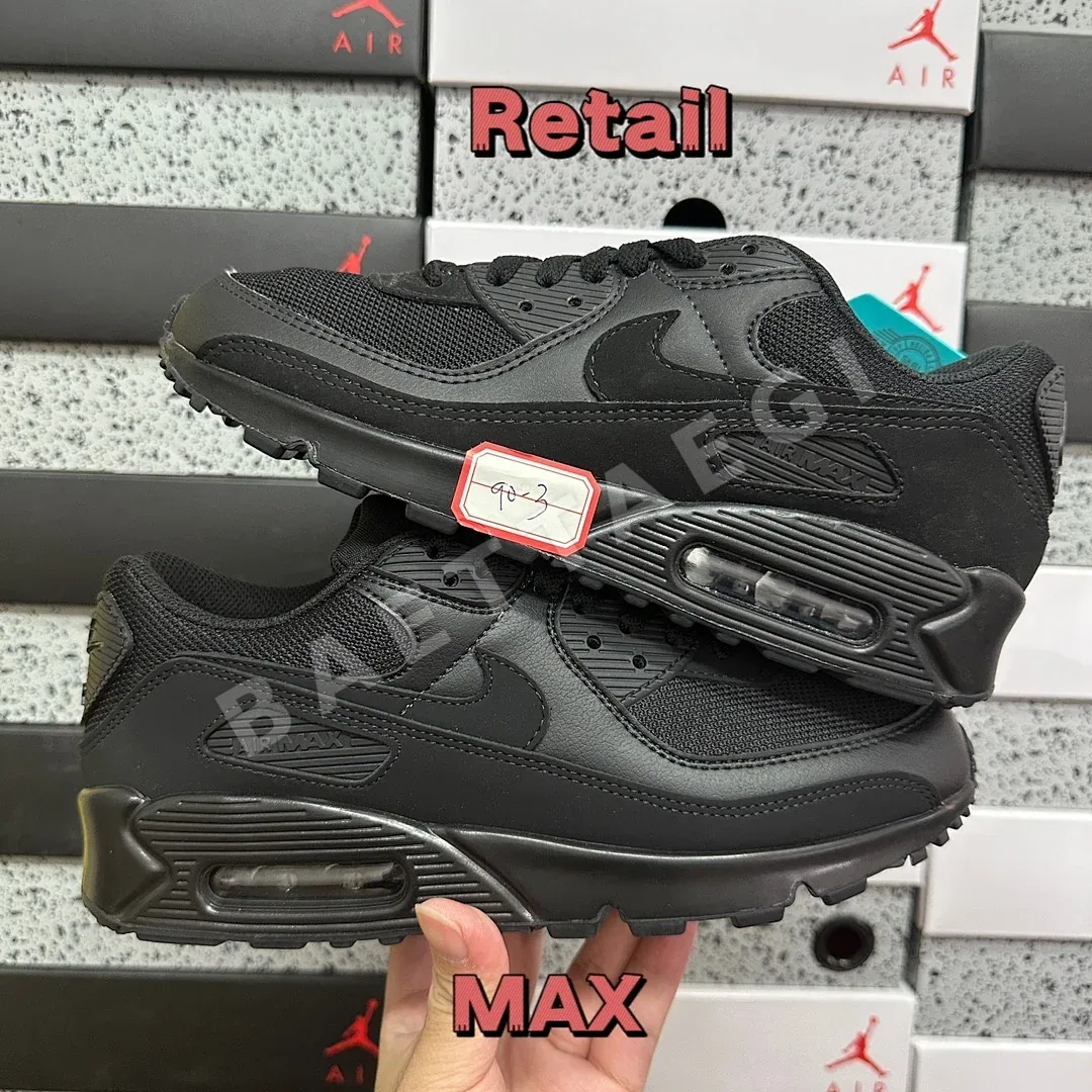 나이키 [MAX] 에어 맥스 90 CN8490-003 201058 Nike Air Max 90 Recraft Triple Black 상세 이미지 18