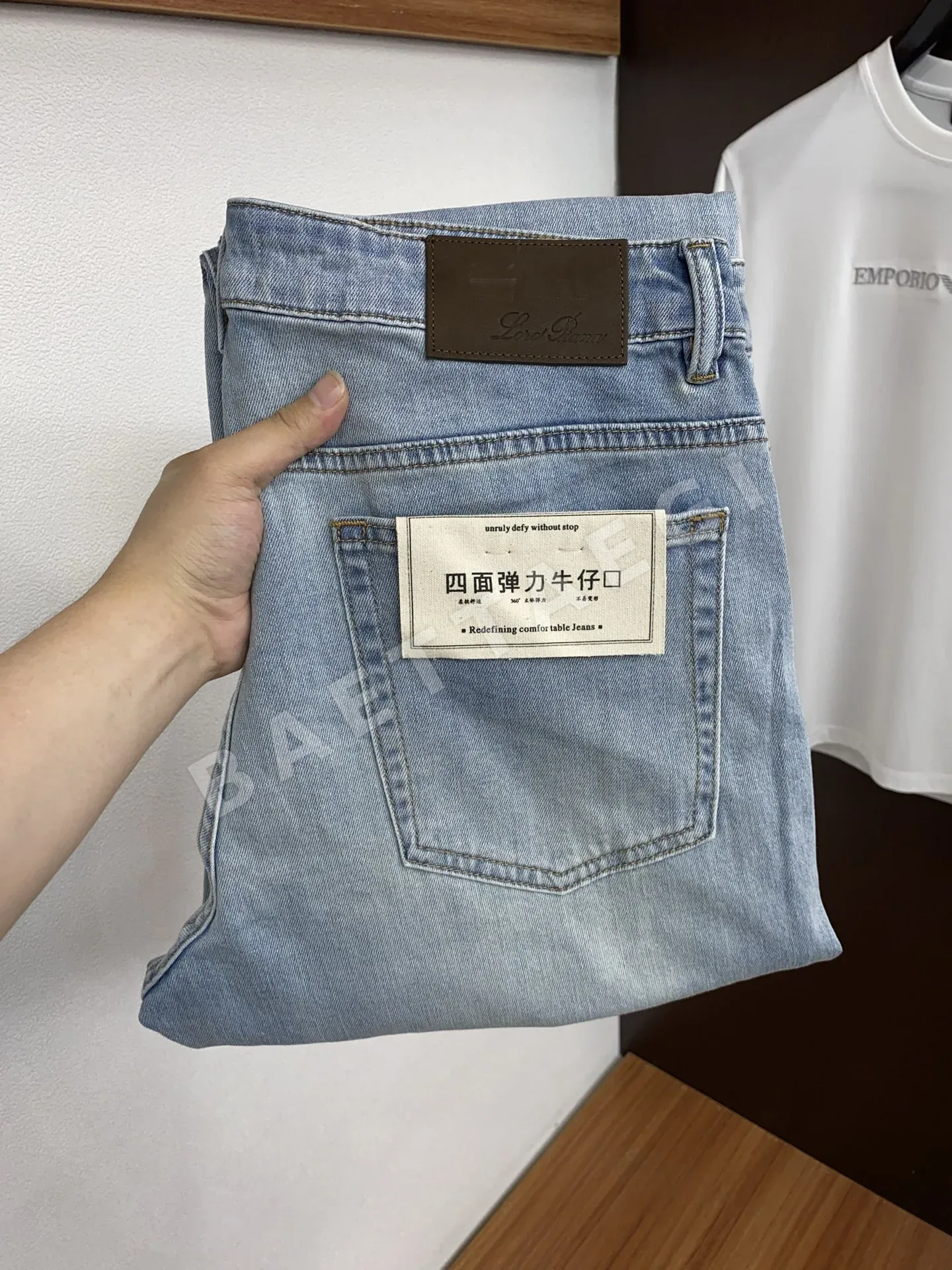로로피아나 남성 데님 바지 53034