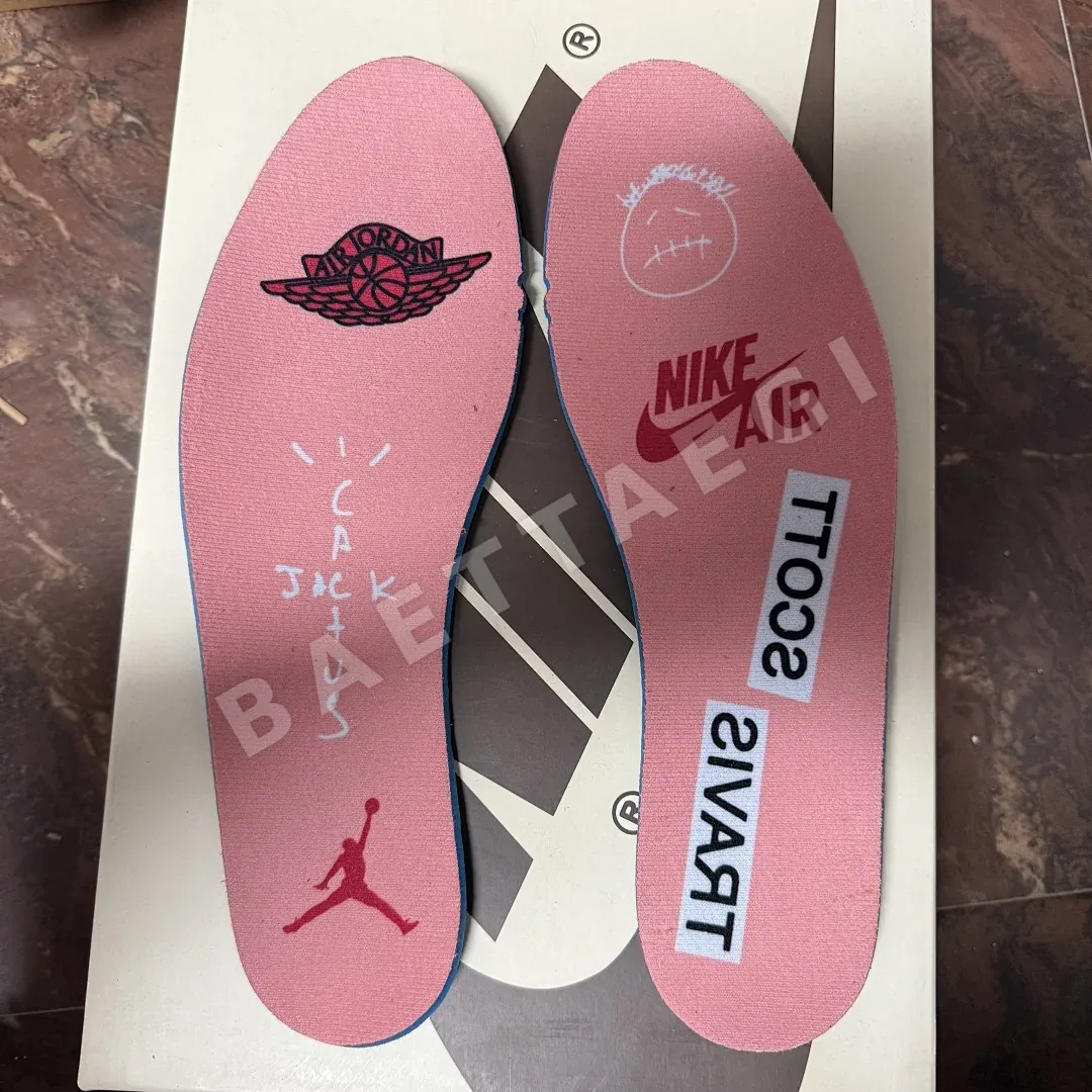 나이키 [HP] DM7866-600 200977 Nike Travis Scott X Air Jordan 1 Low Shy Pink 상세 이미지 5