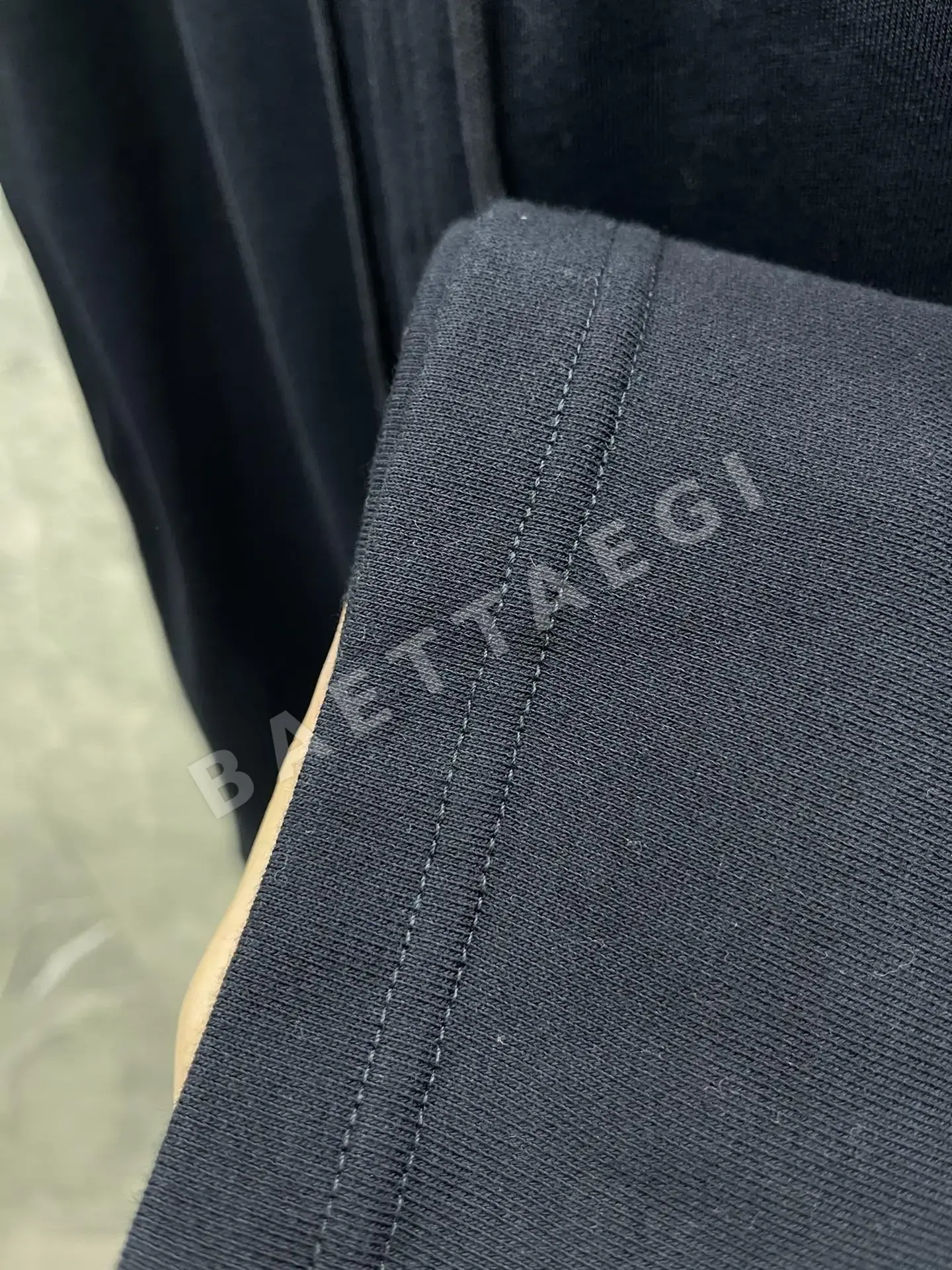 톰브라운 컬러 블록 코튼 남성 반바지 상세 이미지 3