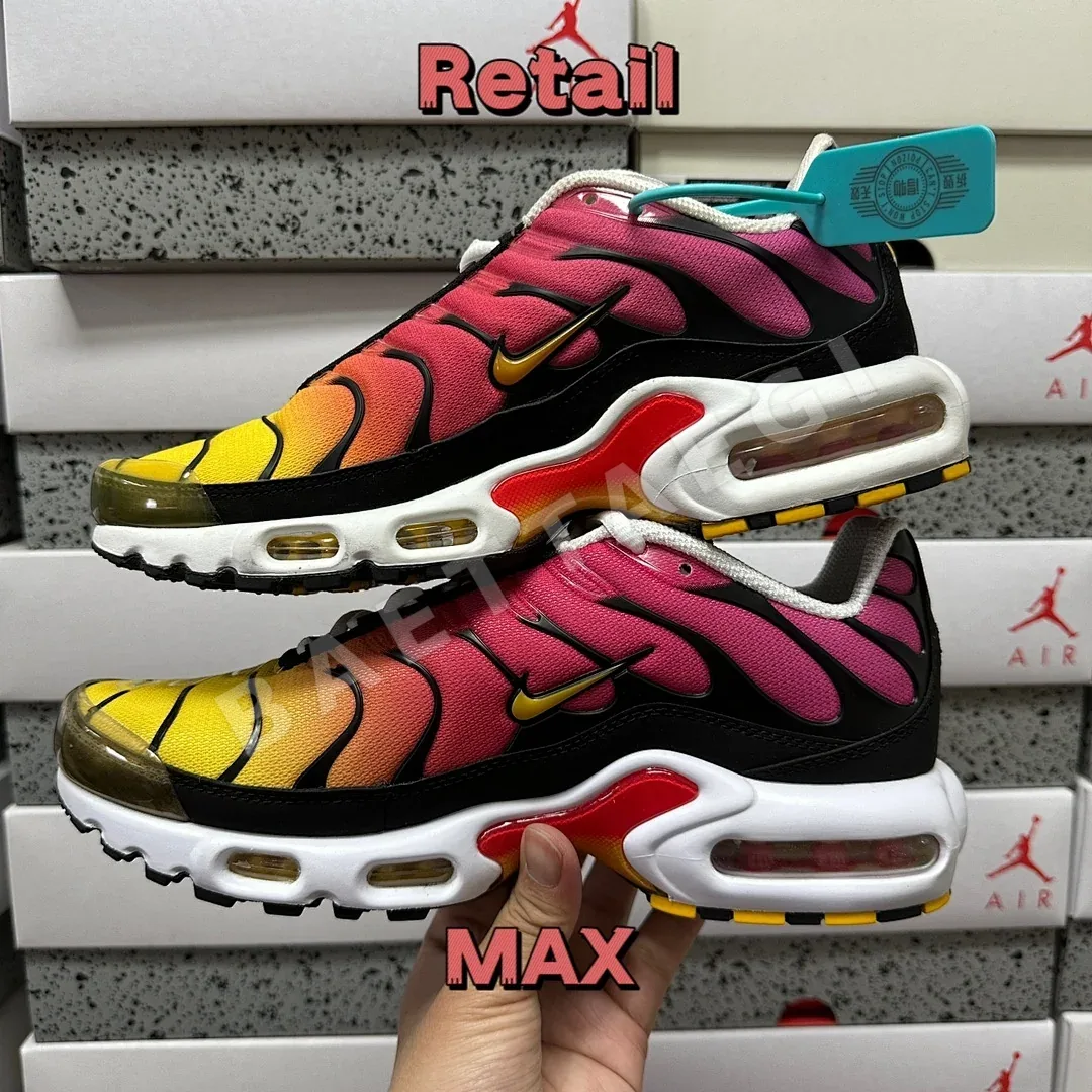 나이키 [DF] 에어 맥스 플러스 DX0755-600 201342 Nike Air Max Plus Yellow Pink Gradient 상세 이미지 8
