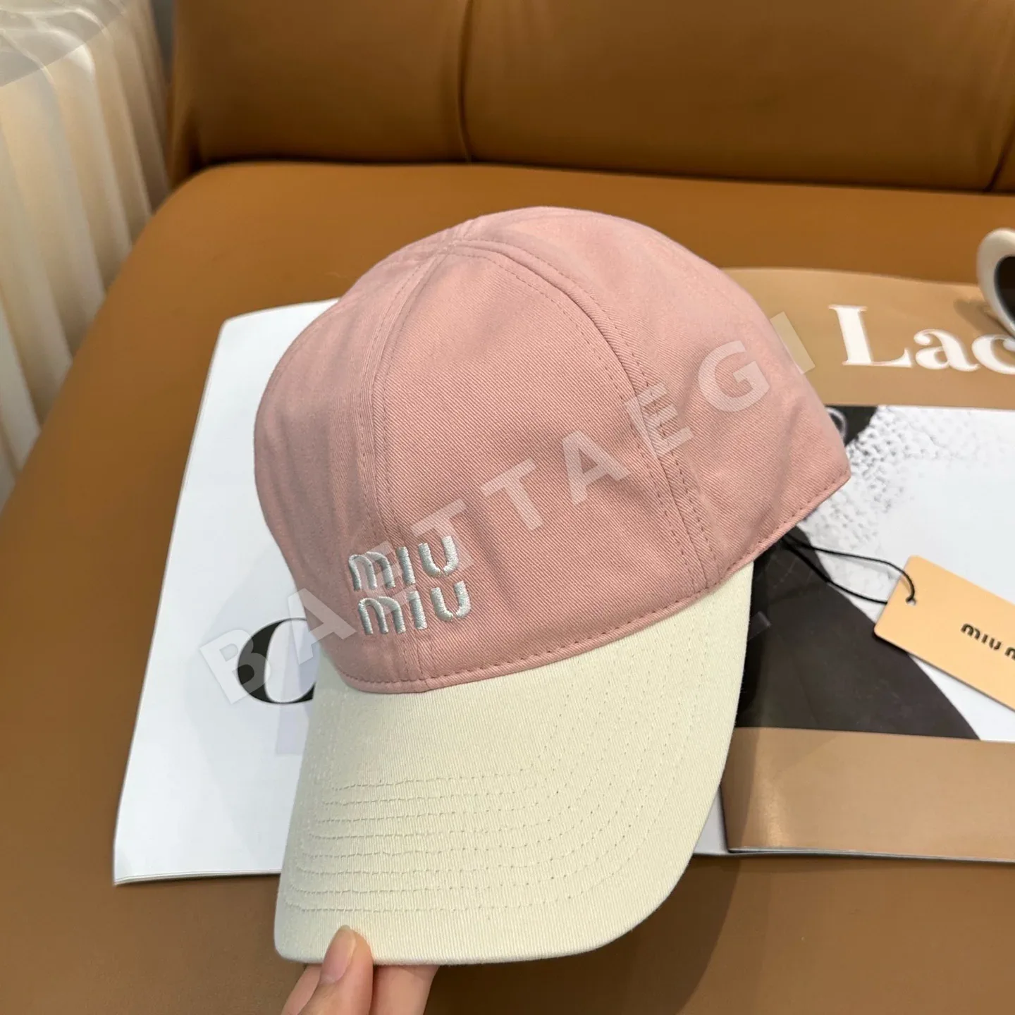 미우미우 모자 81412 Miu Miu Cap 상세 이미지 5