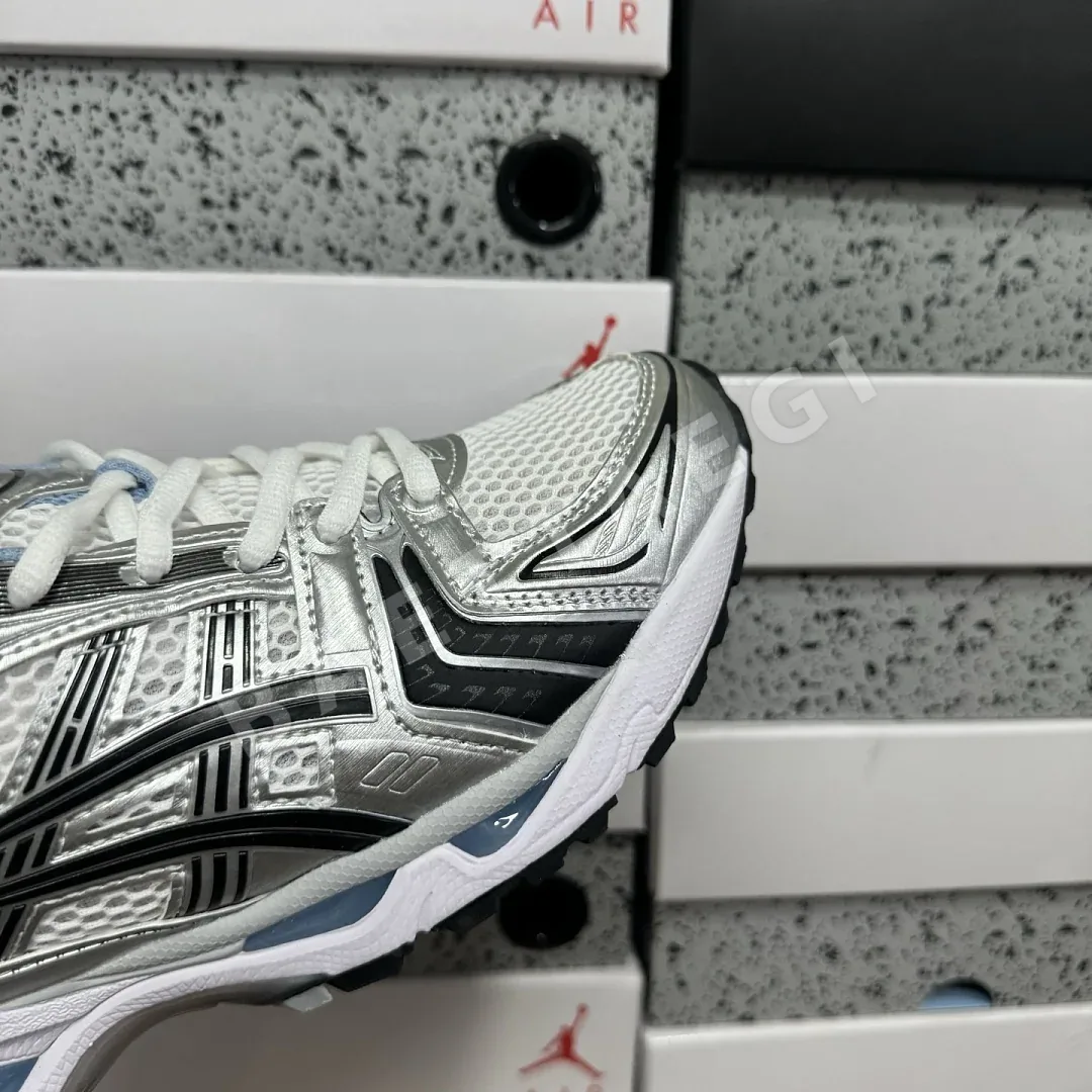 아식스 [LZ] 젤 카야노 14 1203A961-101 200600 Asics Gel-Kayano 14 JJJJound White Blue 상세 이미지 3