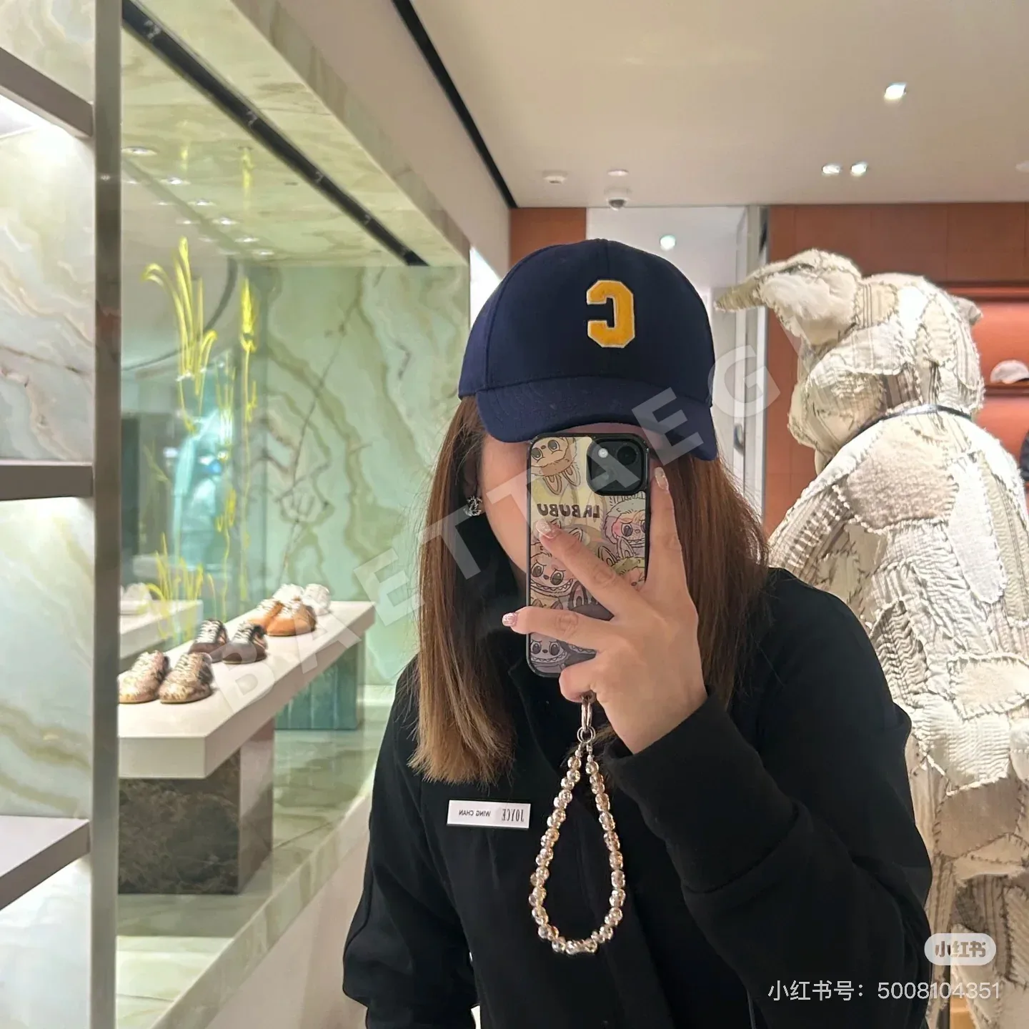 셀린느 개선문 자수 캡 상세 이미지 2
