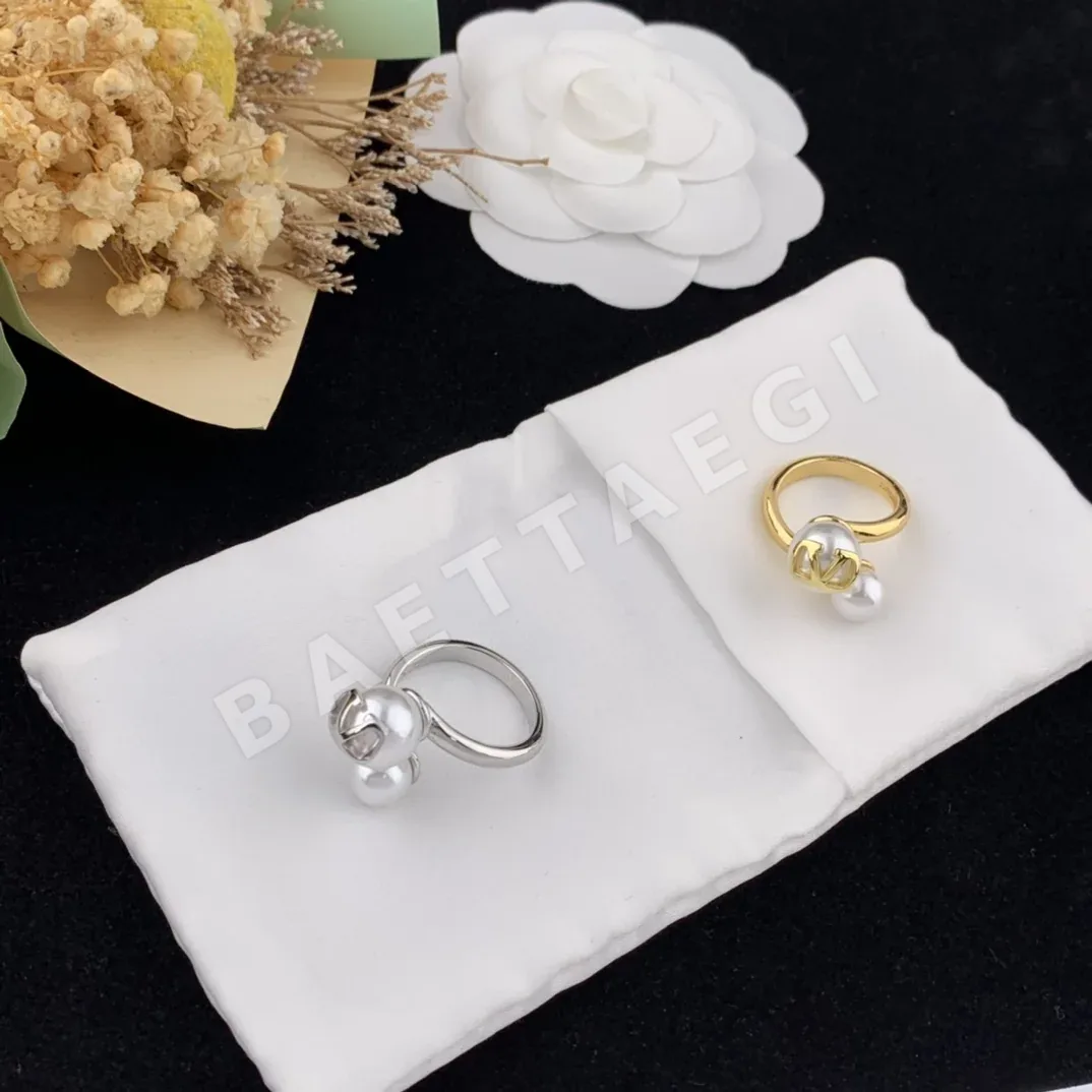발렌티노 진주 반지 63576