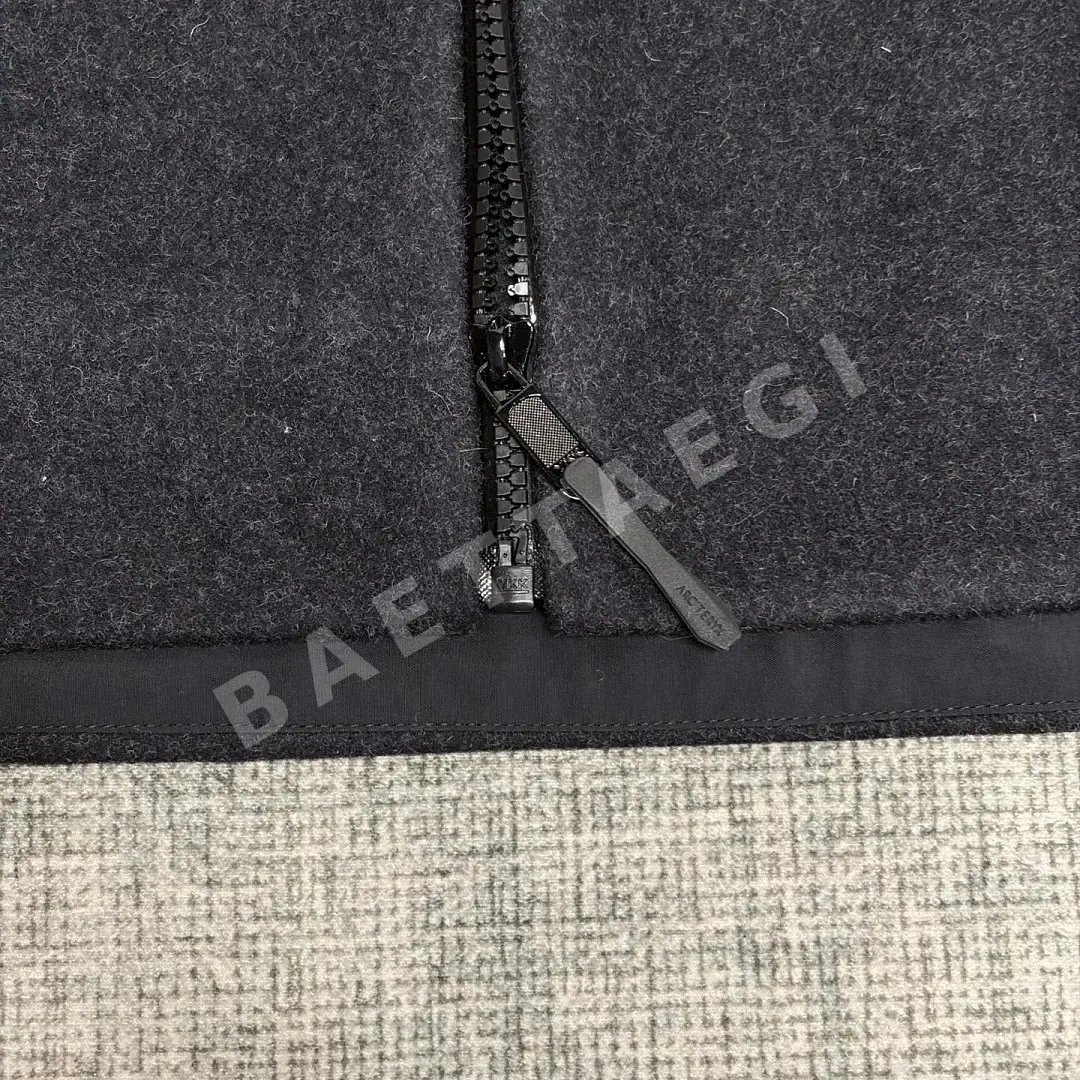 아크테릭스 [XF] 후디 블랙 205987 Arc'teryx Sawyer Wool Hoodie Black Heather 상세 이미지 10
