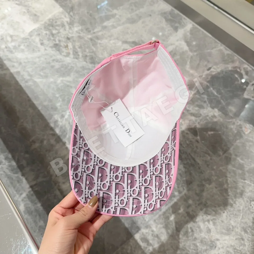 디올 심플 스타일 베이스볼 모자 상세 이미지 8
