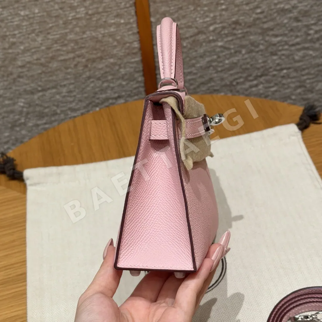 에르메스 켈리미니 2 엡솜 가죽 가방 상세 이미지 3