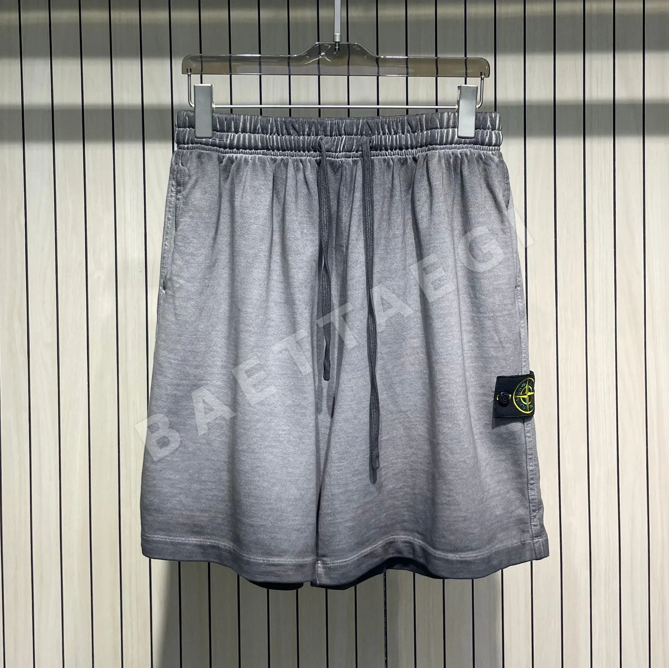 스톤아일랜드 헤비 듀티 워시 밴딩 반바지 상세 이미지 2