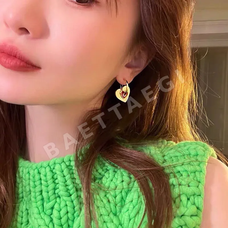 셀린느 하트형 귀걸이 상세 이미지 2
