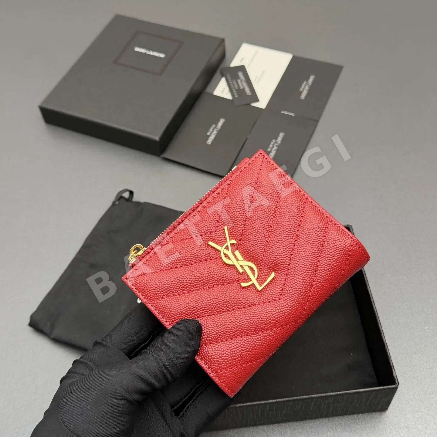 생로랑 카상드르 마텔라세 반지갑 575879 상세 이미지 6