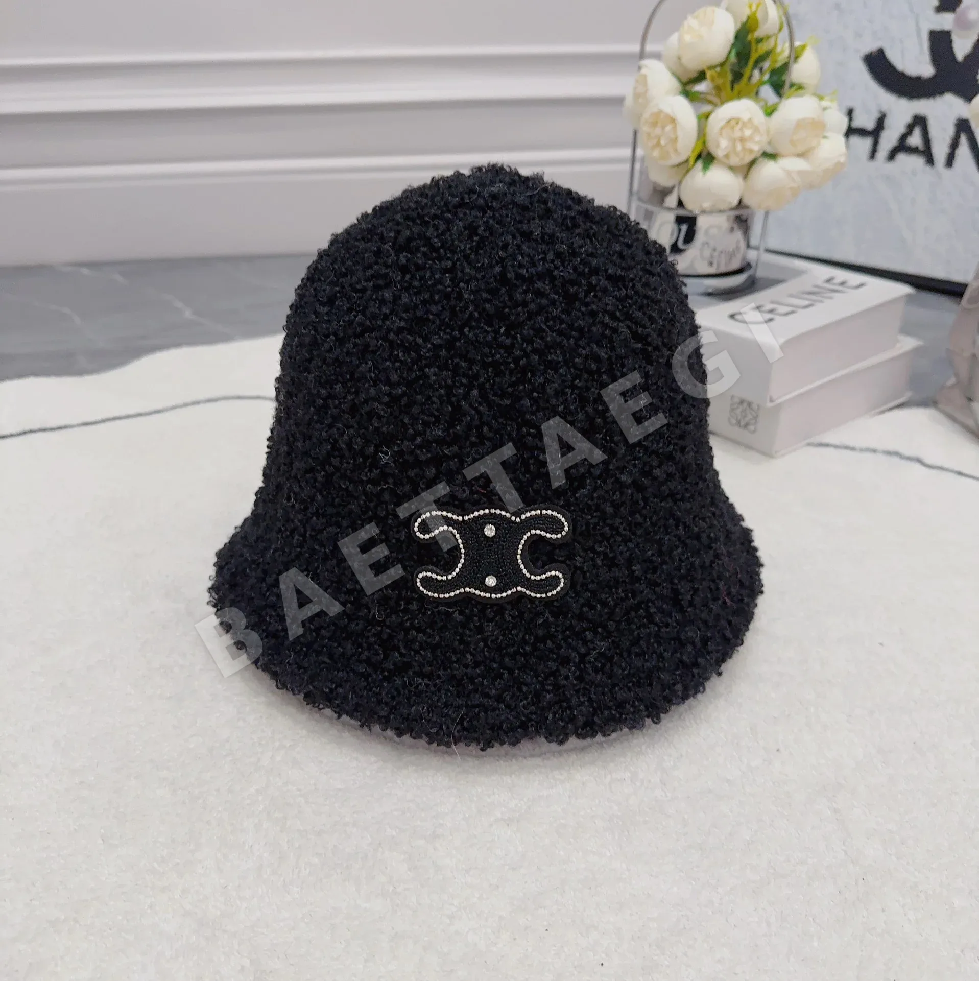 셀린느 램 울 버킷햇 84228