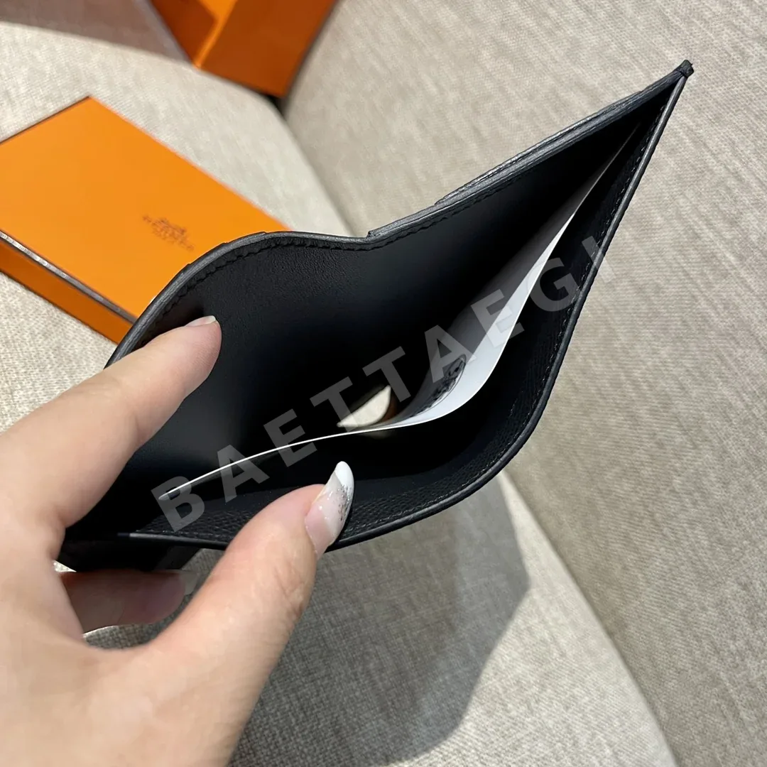 에르메스 골드 엡솜 야자수 프린트 지갑 상세 이미지 8