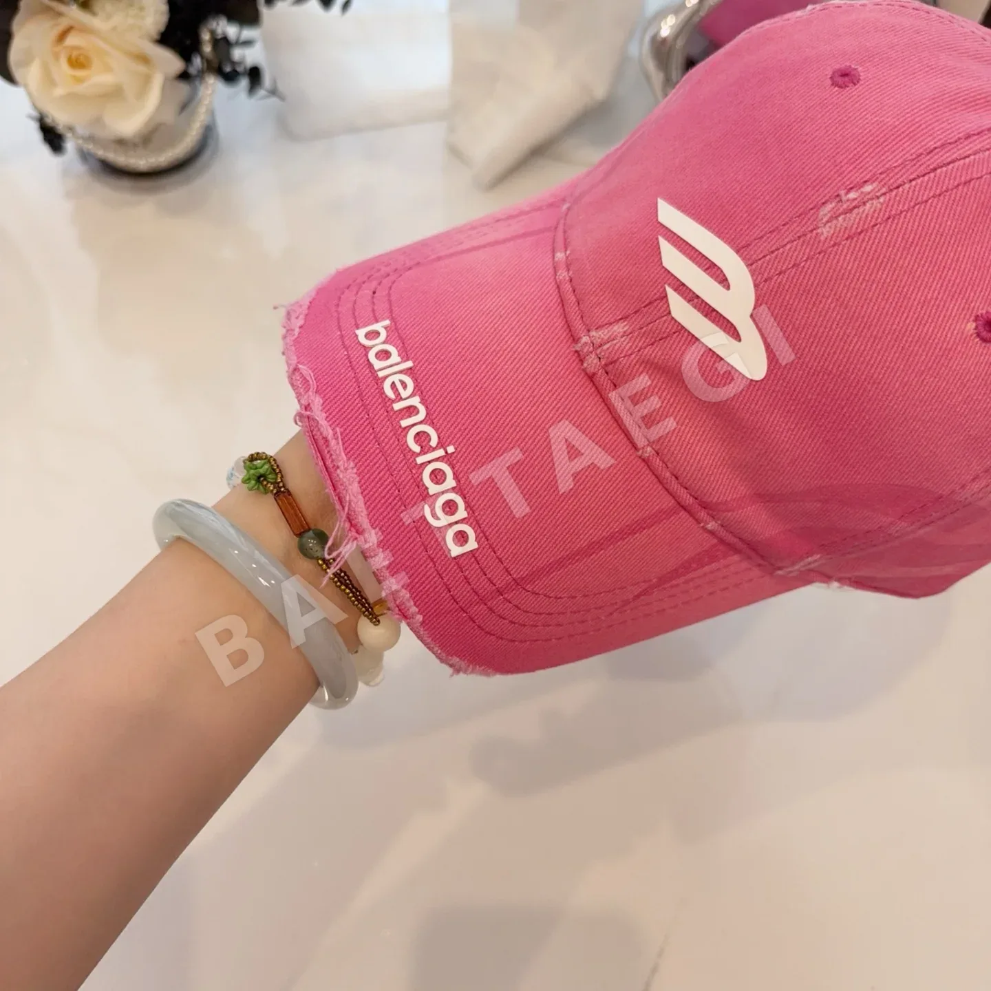 발렌시아가 모자 81699 Balenciaga Cap 상세 이미지 3