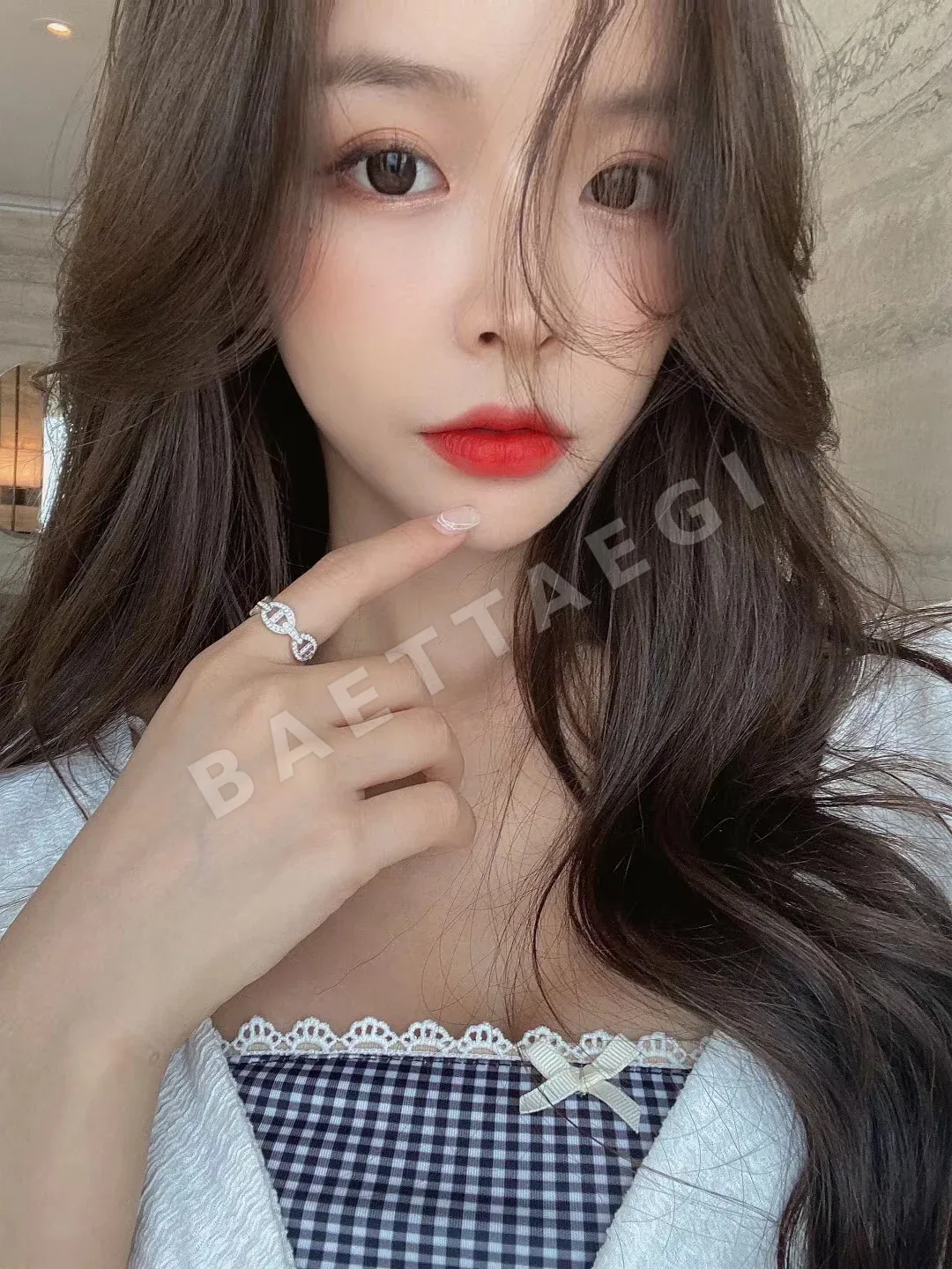 에르메스 돼지코 모티프 풀 다이아몬드 반지 상세 이미지 4