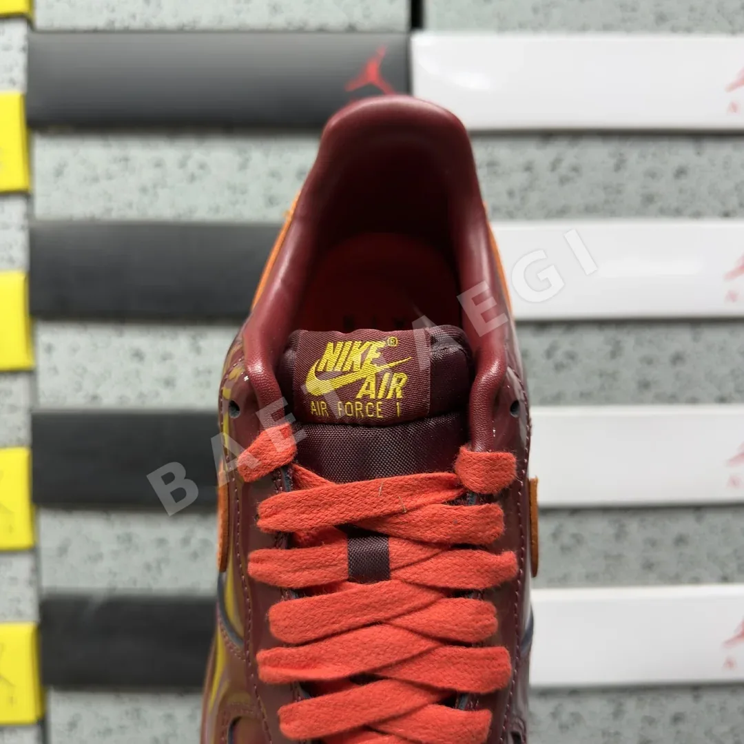나이키 [G] 에어 포스 1 로우 IO4489-601 201893 Nike Air Force 1 Low Patent Leather Dark 상세 이미지 2