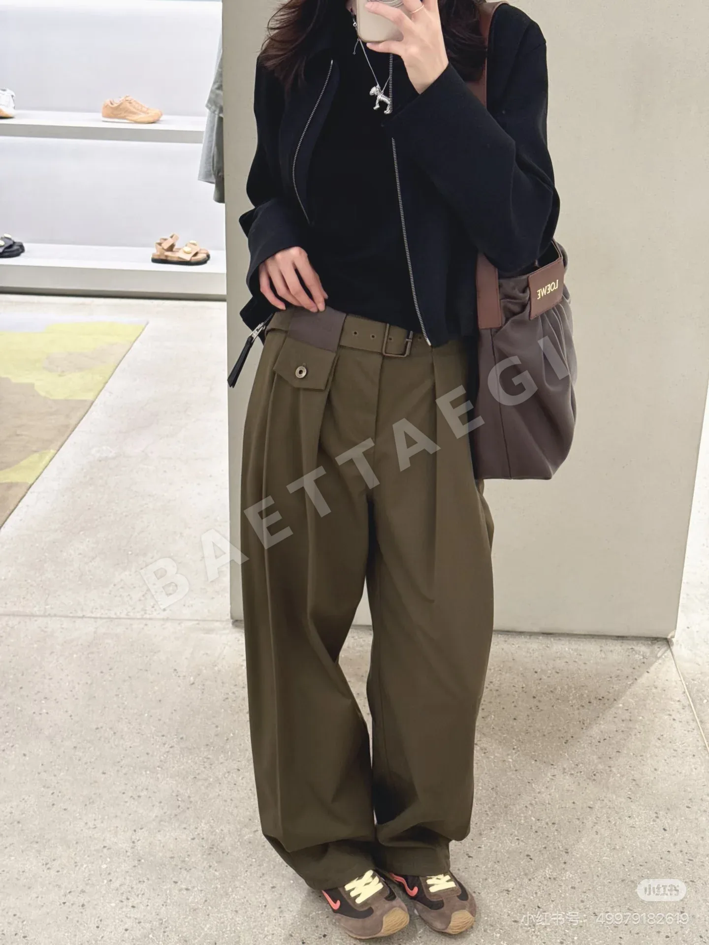 로에베 여성 바지 96710 Loewe Pants 상세 이미지 7