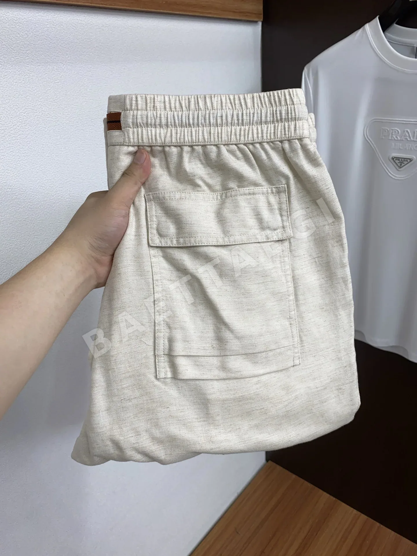 제냐 남성 린넨 바지 139054