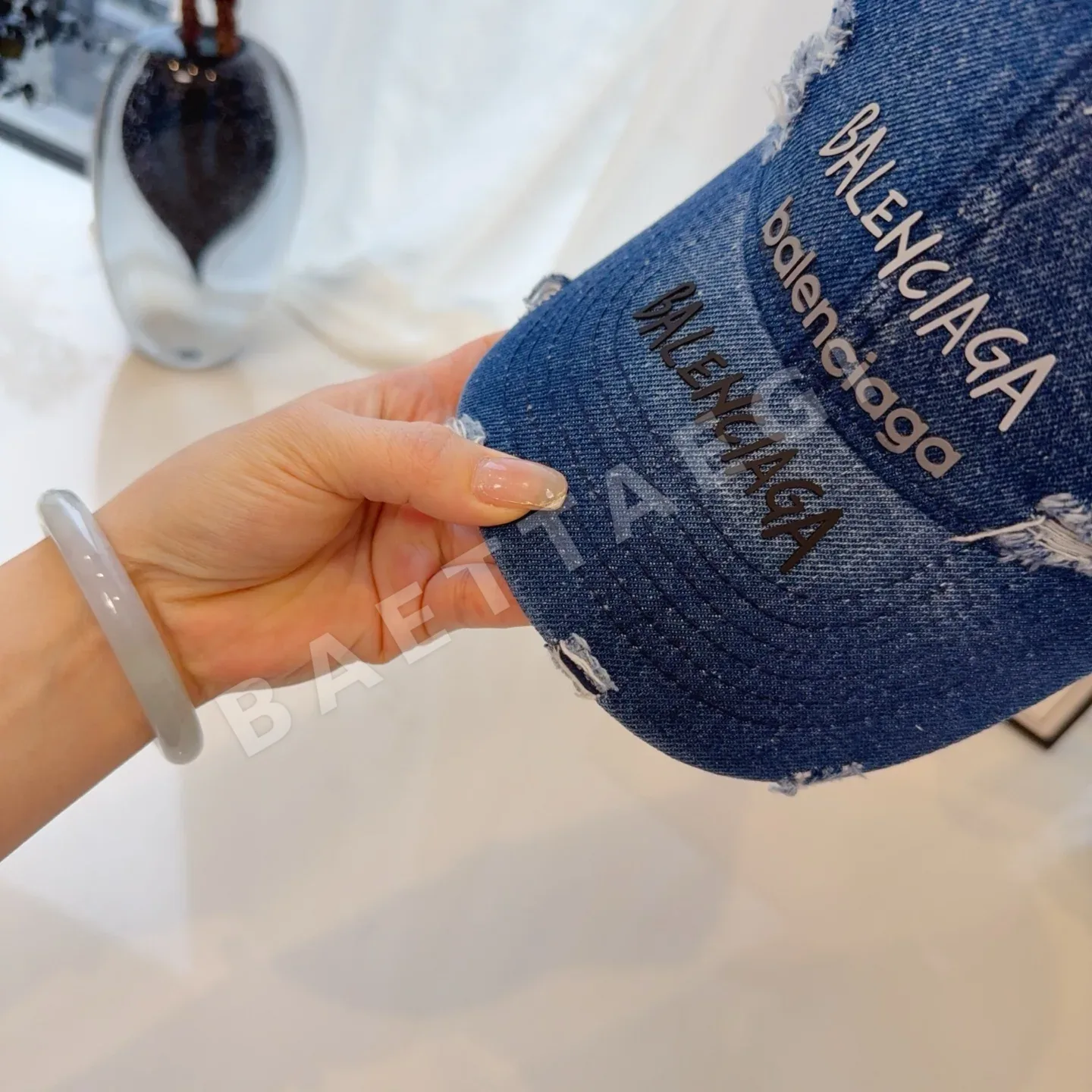 발렌시아가 모자 81696 Balenciaga Cap 상세 이미지 4