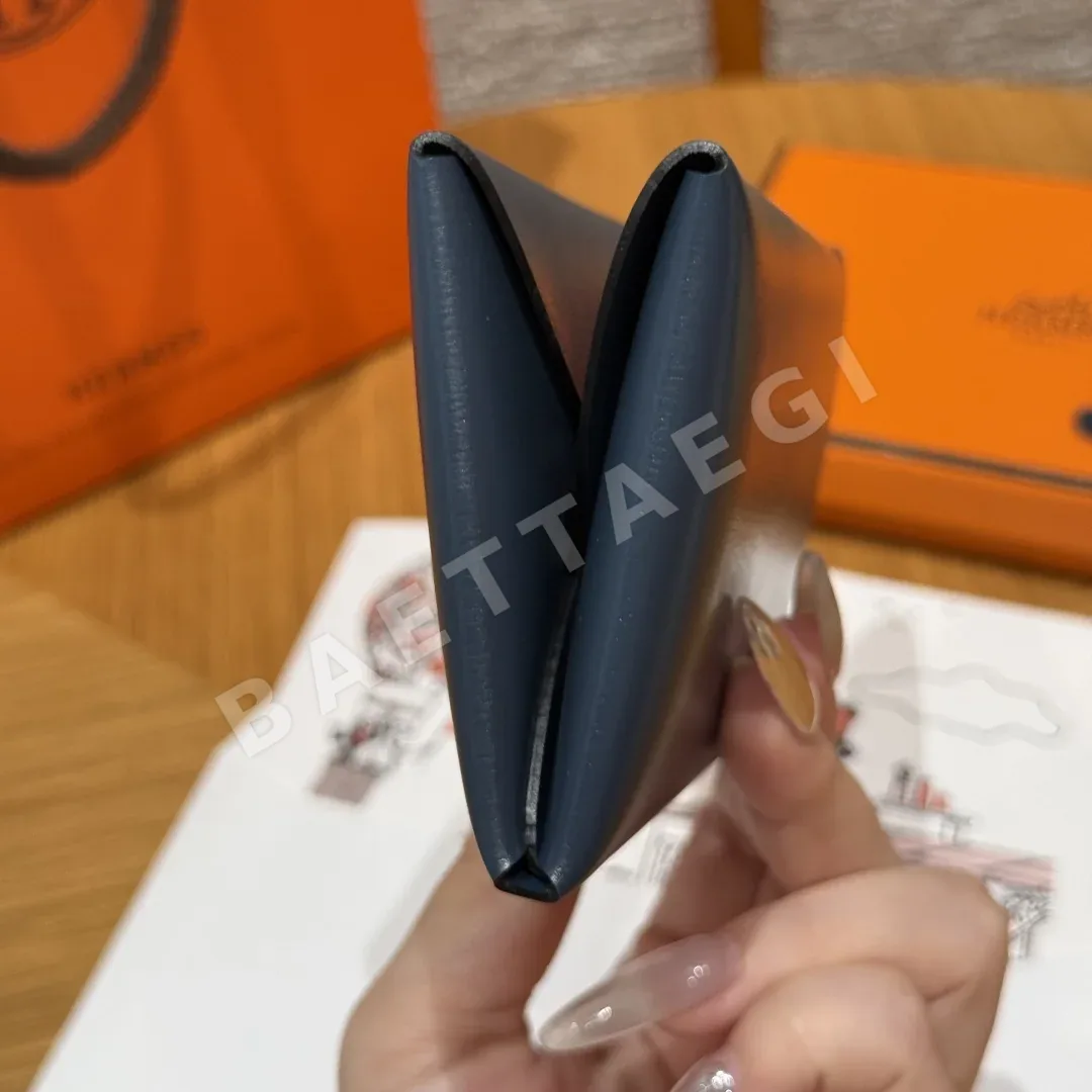 에르메스 칼반듀오 듀플시앙 블루 코인퍼스 지갑 상세 이미지 3