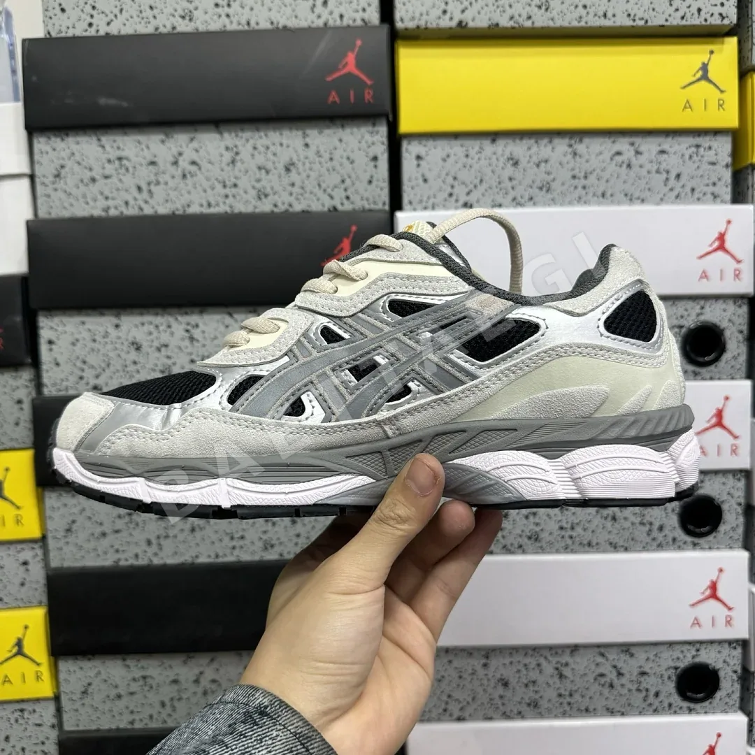 아식스 [WZ] 젤 NYC 1201A789-001 200385 Asics Gel-NYC Black Clay Grey 상세 이미지 2