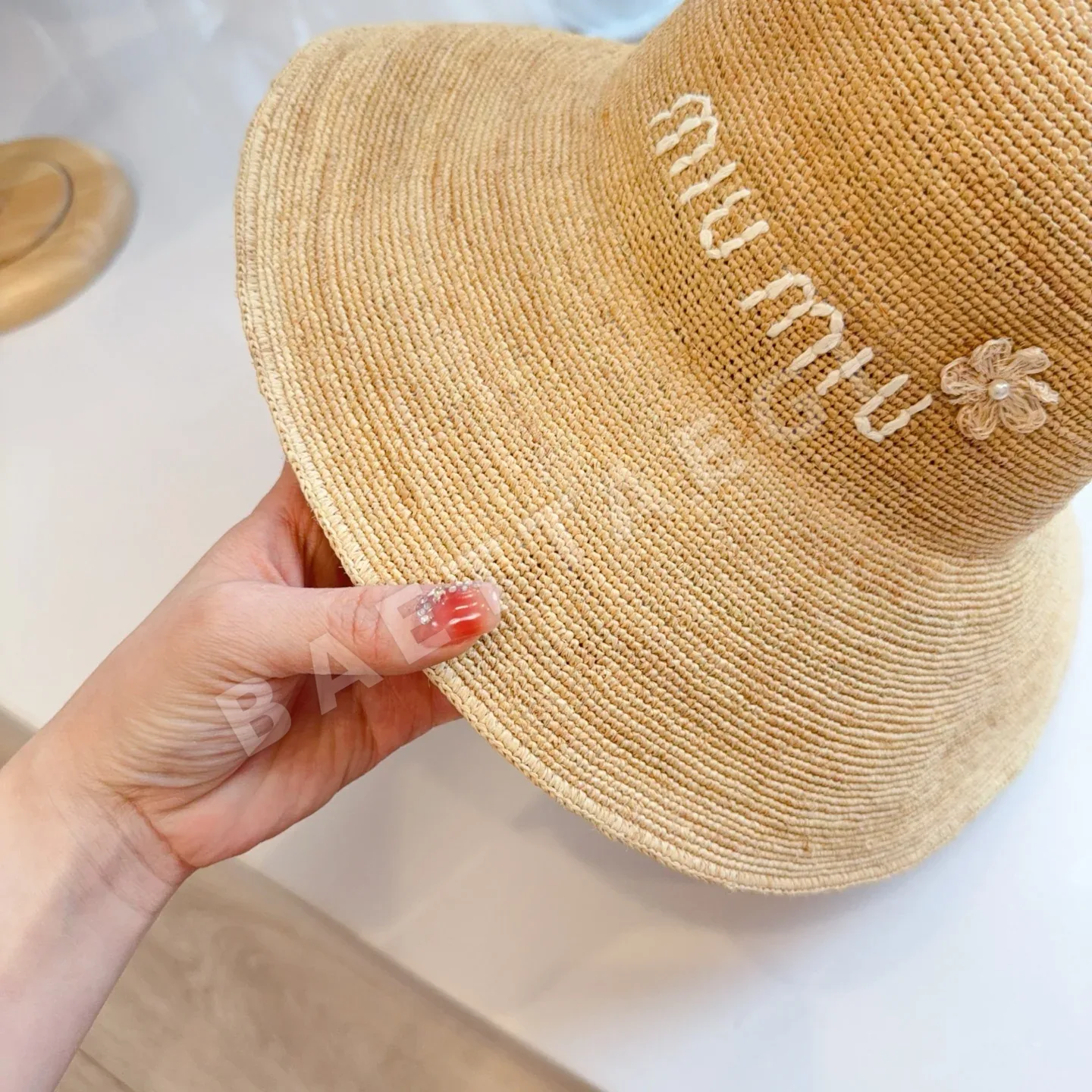 미우미우 모자 80848 Miu Miu Cap 상세 이미지 7