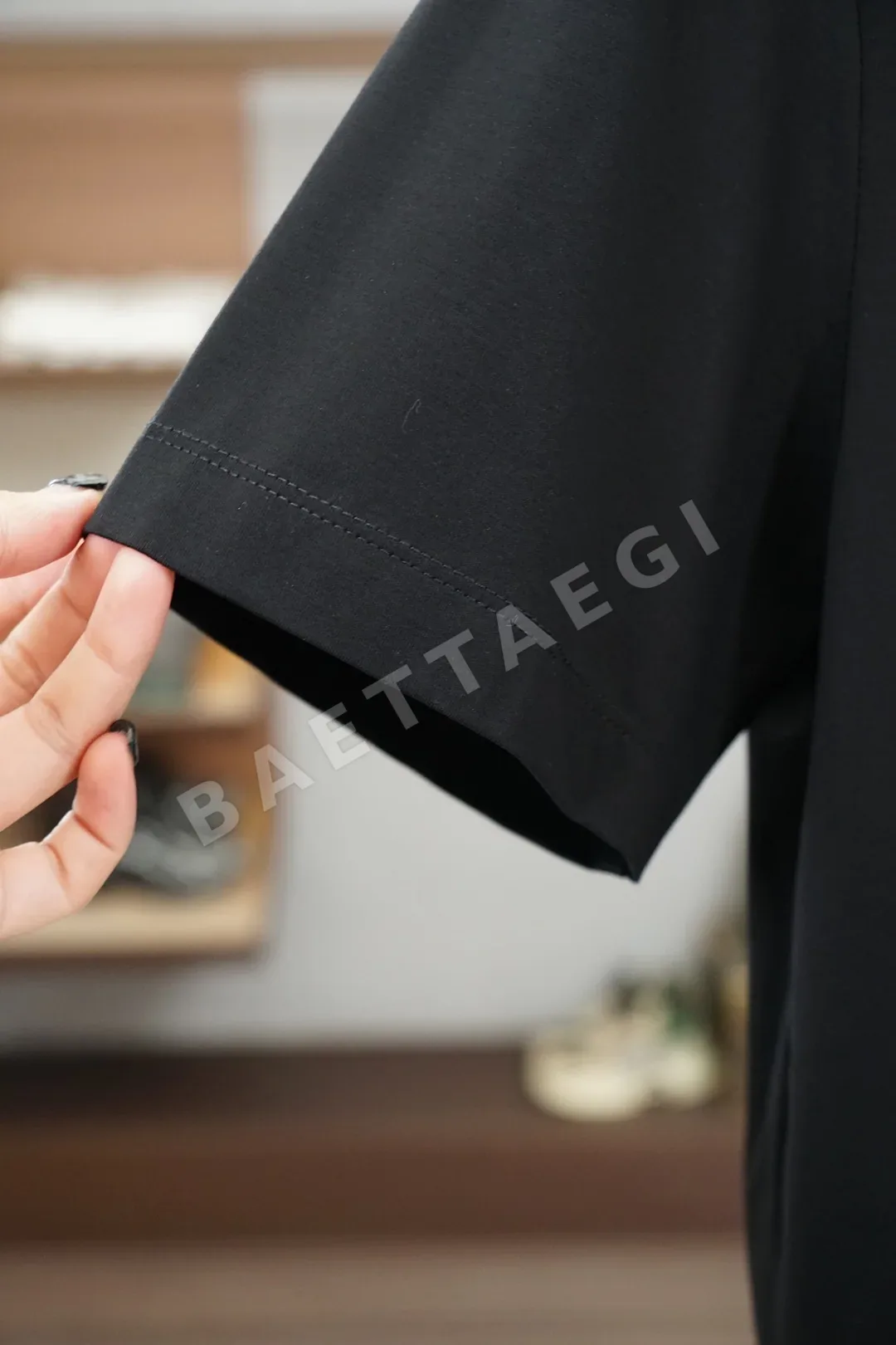 스테파노리치 라인스톤 로고 크루넥 반팔 티셔츠 상세 이미지 8