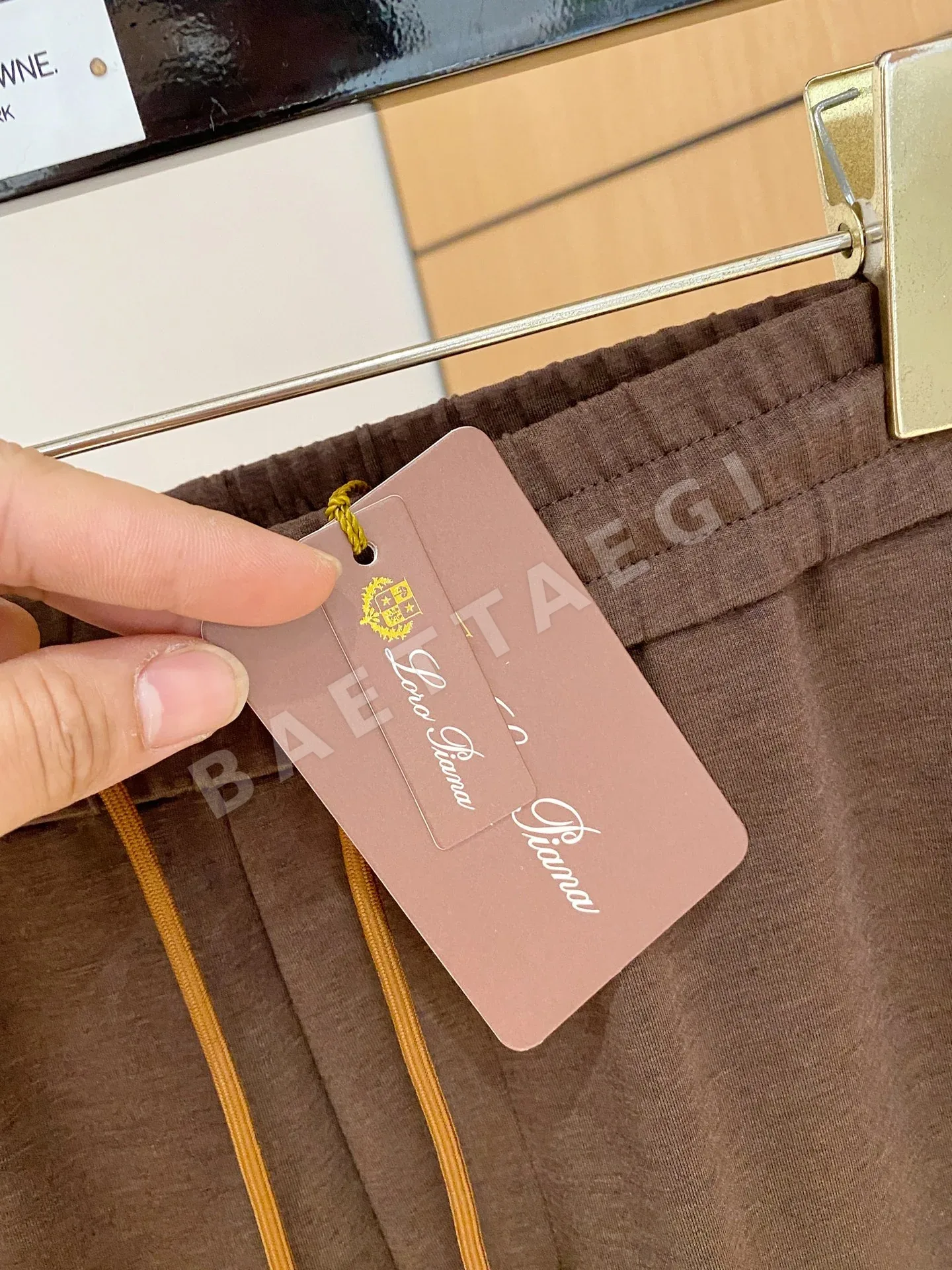 로로피아나 남성 린넨 텐셀 바지 상세 이미지 6