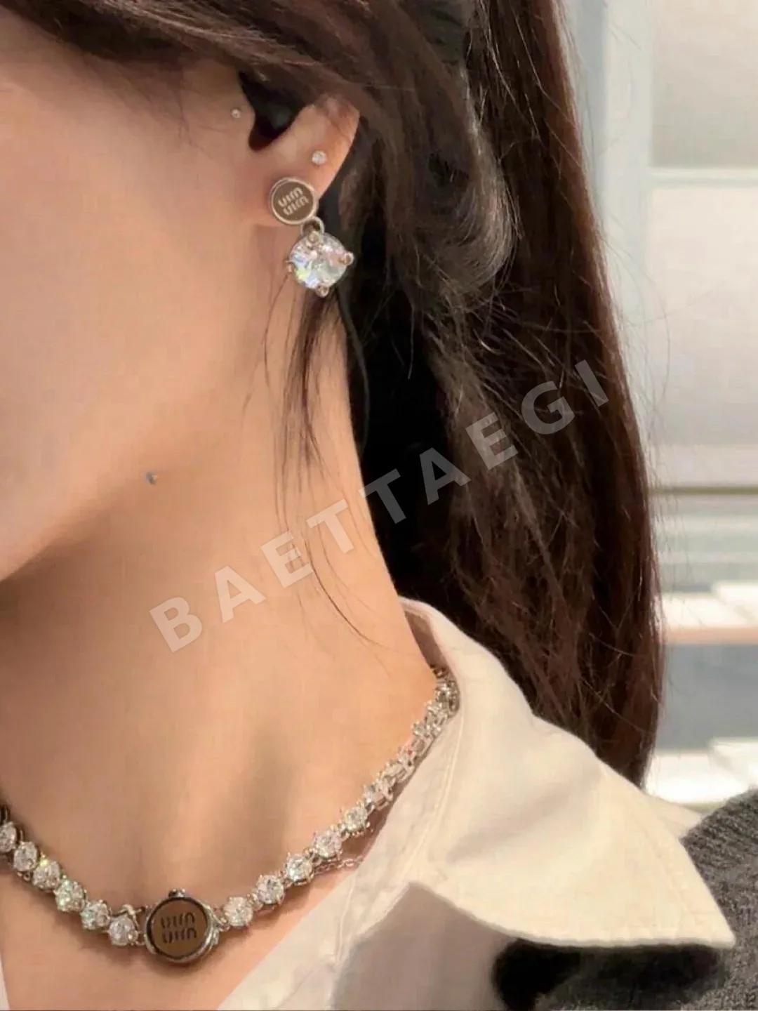 미우미우 귀걸이 61097 Miu Miu Earrings 상세 이미지 4