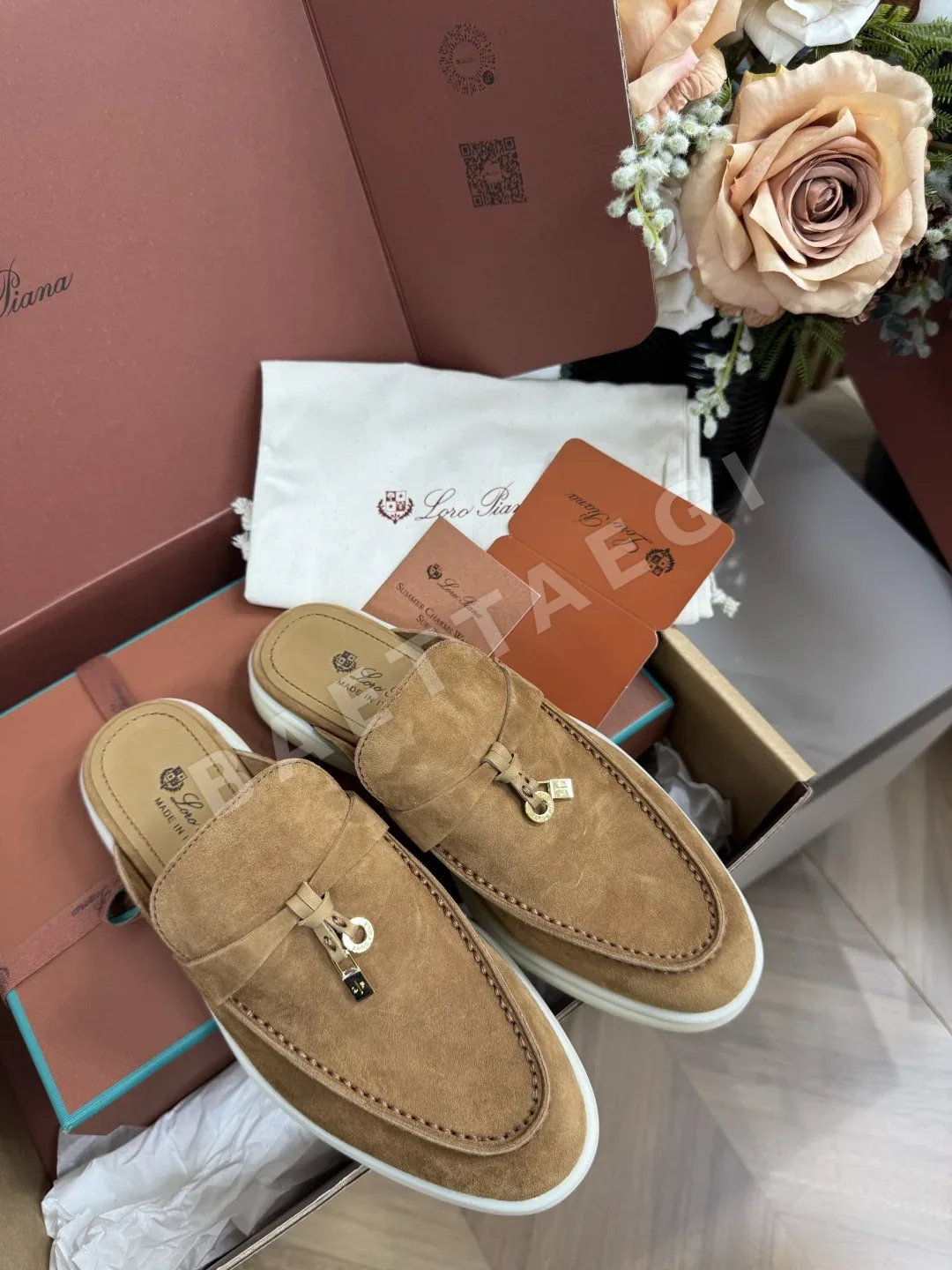 로로피아나 여성 슬리퍼 뮬 98233