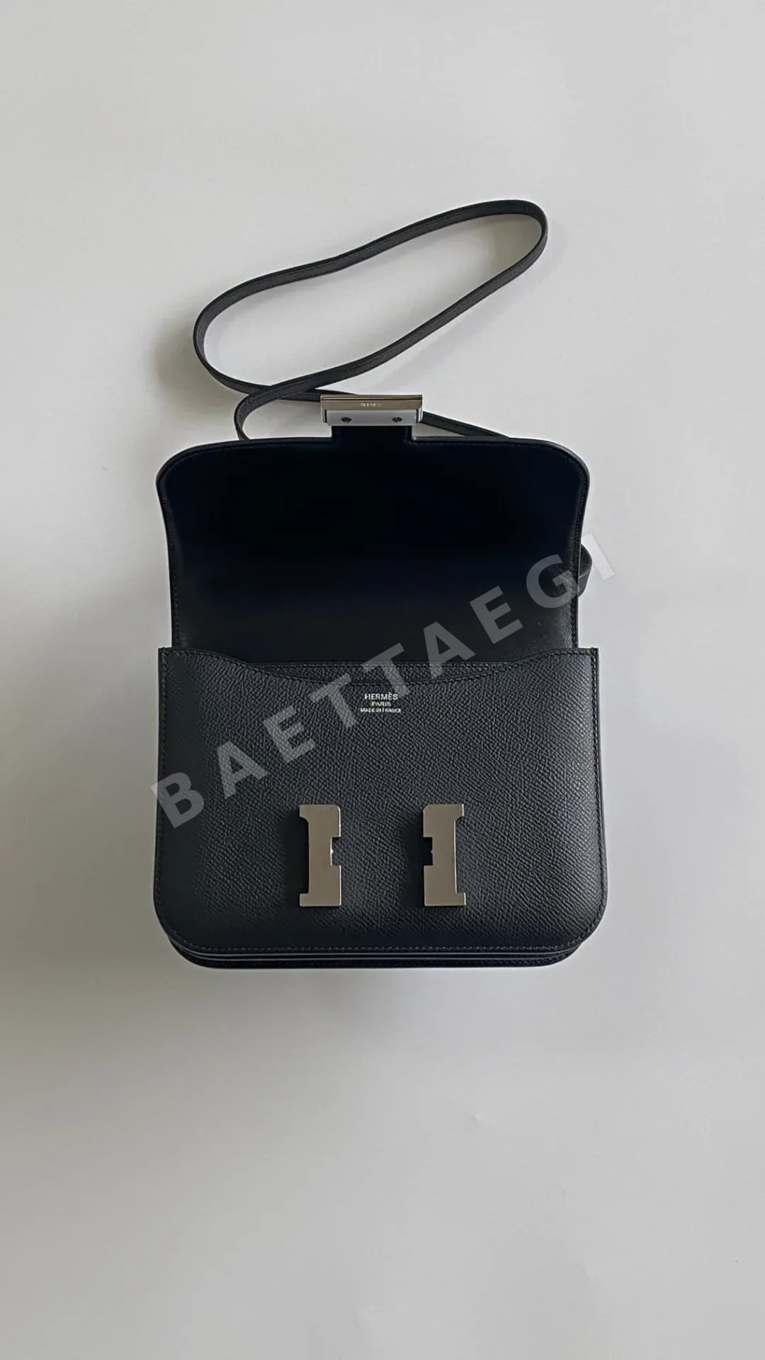 에르메스 콘스탄스 19 블랙 엡손 가방 상세 이미지 6