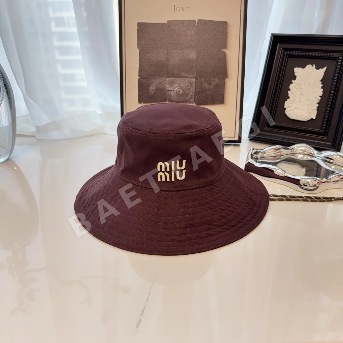 미우미우 모자 80947 Miu Miu Cap 상세 이미지 2