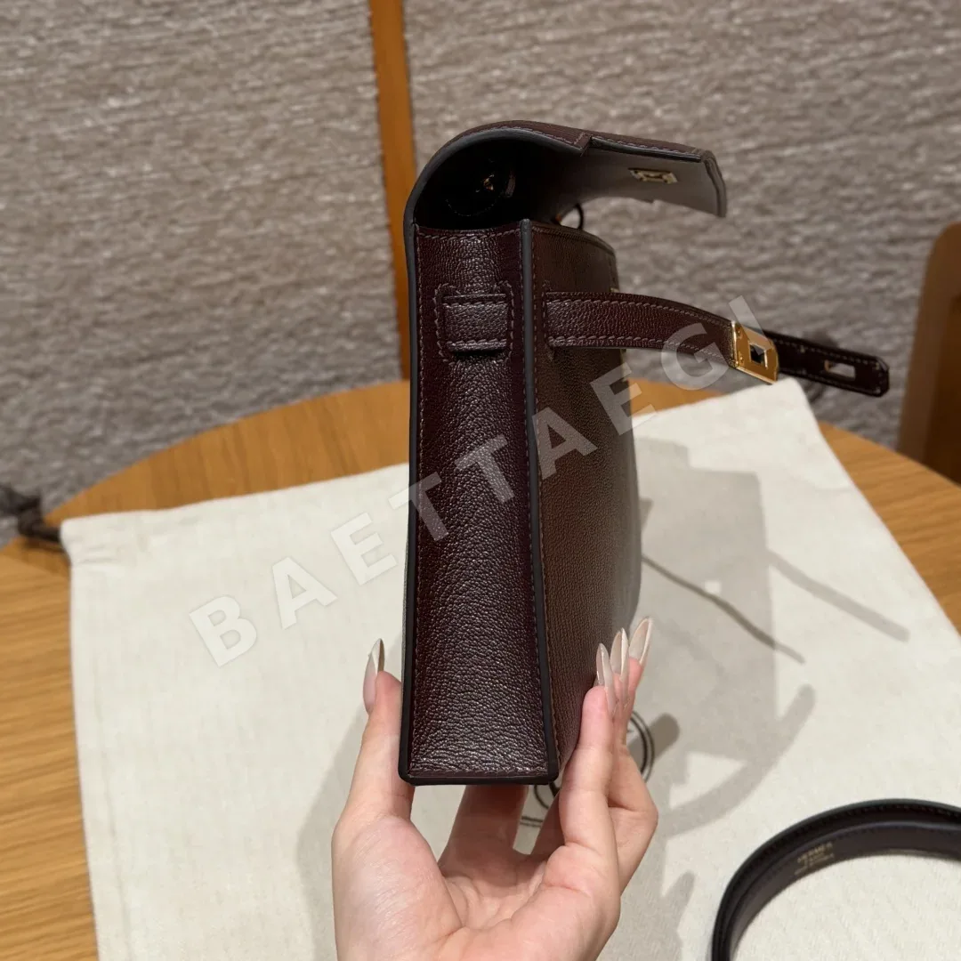 에르메스 켈리 엘란 염소가죽 지갑 상세 이미지 5