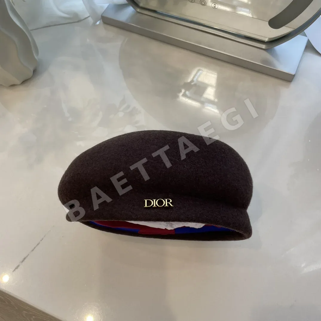 디올 울 베레모 모자 78600