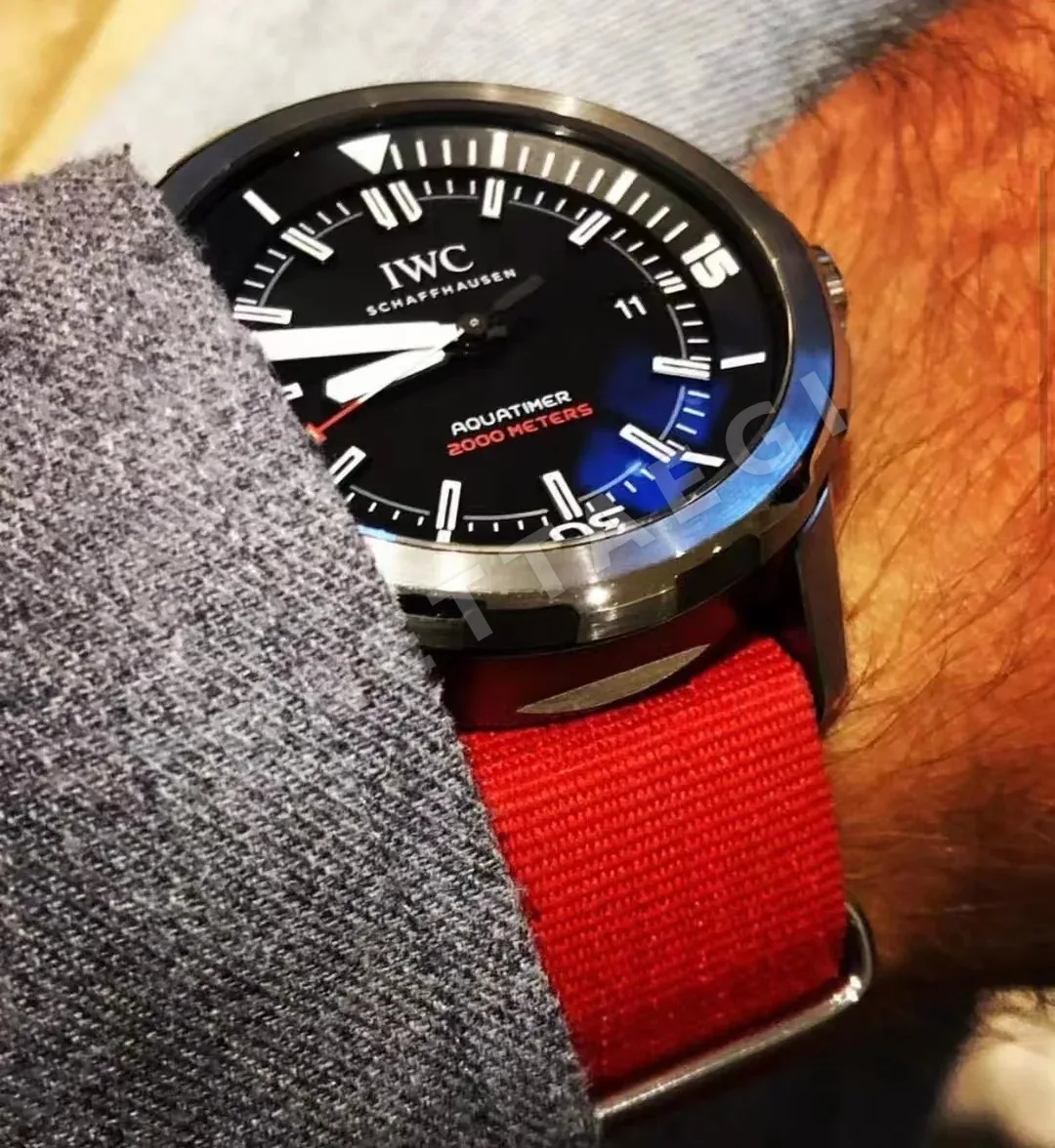 IWC 아쿠아타이머 티타늄 남성 시계 상세 이미지 5