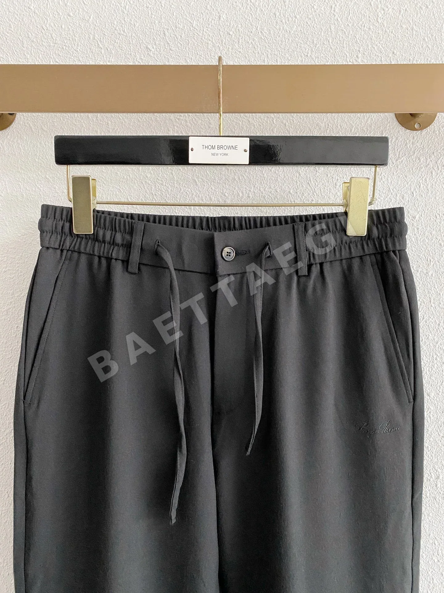 로로피아나 린넨 남성 바지 상세 이미지 2