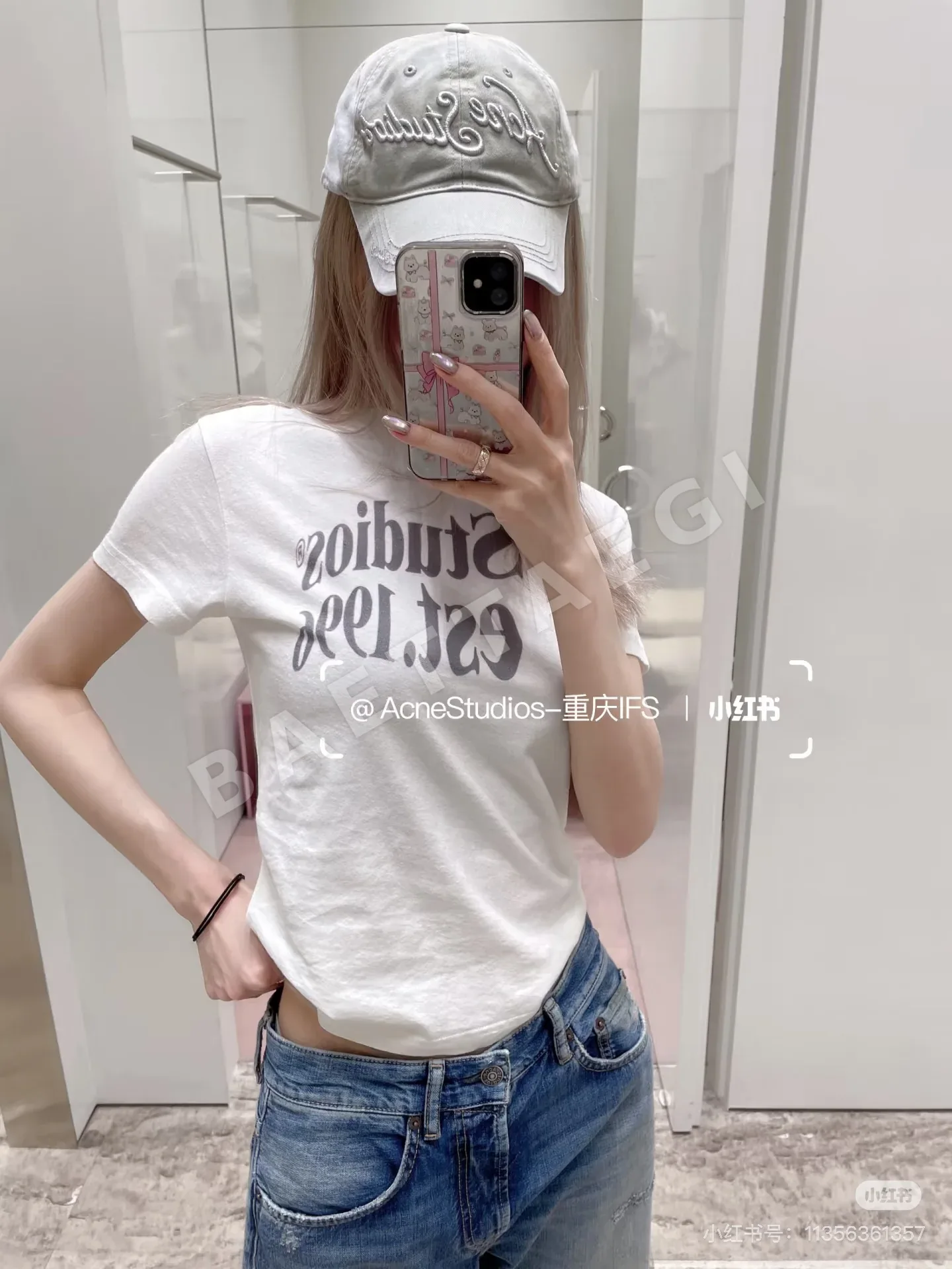 디올 여성 크루넥 코튼 반팔 티셔츠 상세 이미지 3