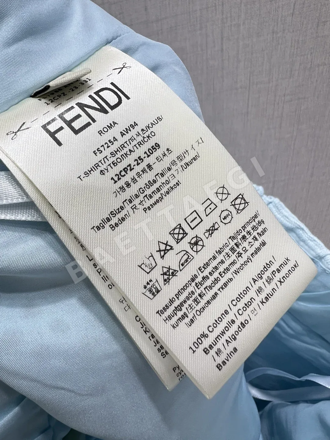 펜디 레이스 패턴 포켓 여성 바지 상세 이미지 9
