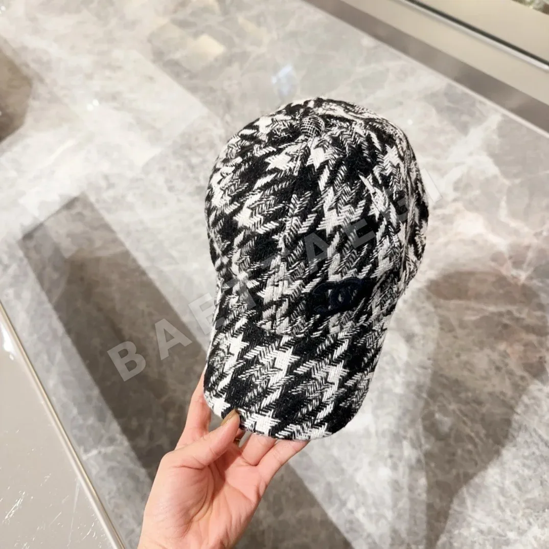 샤넬 울 베이스볼 캡 상세 이미지 4
