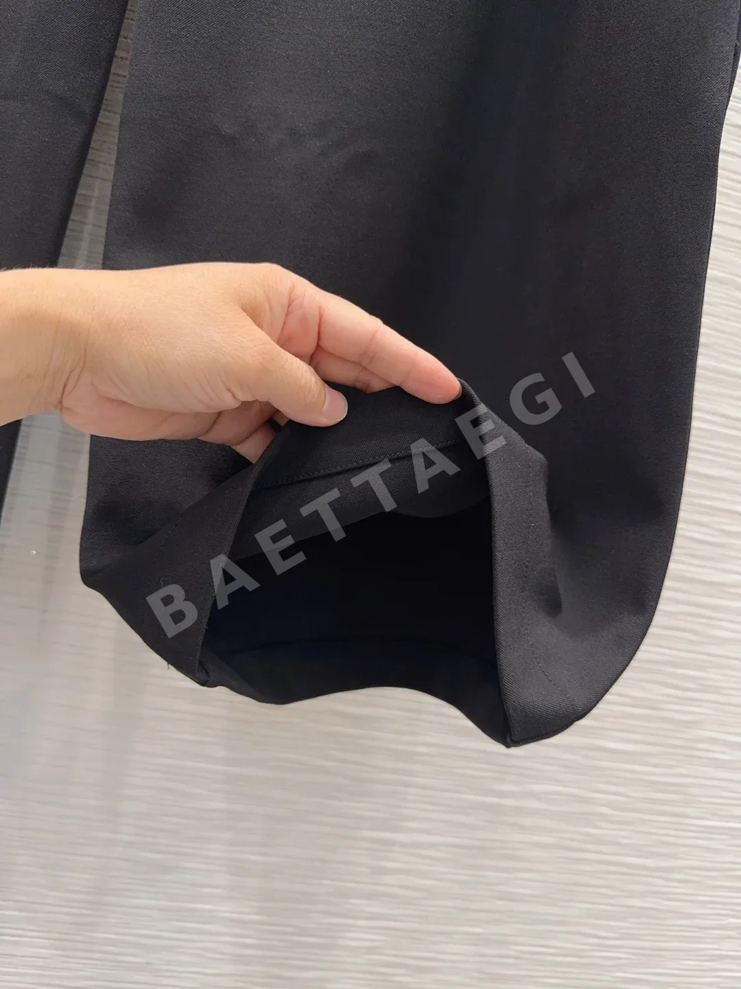 샤넬 와이드 레그 여성 바지 상세 이미지 5