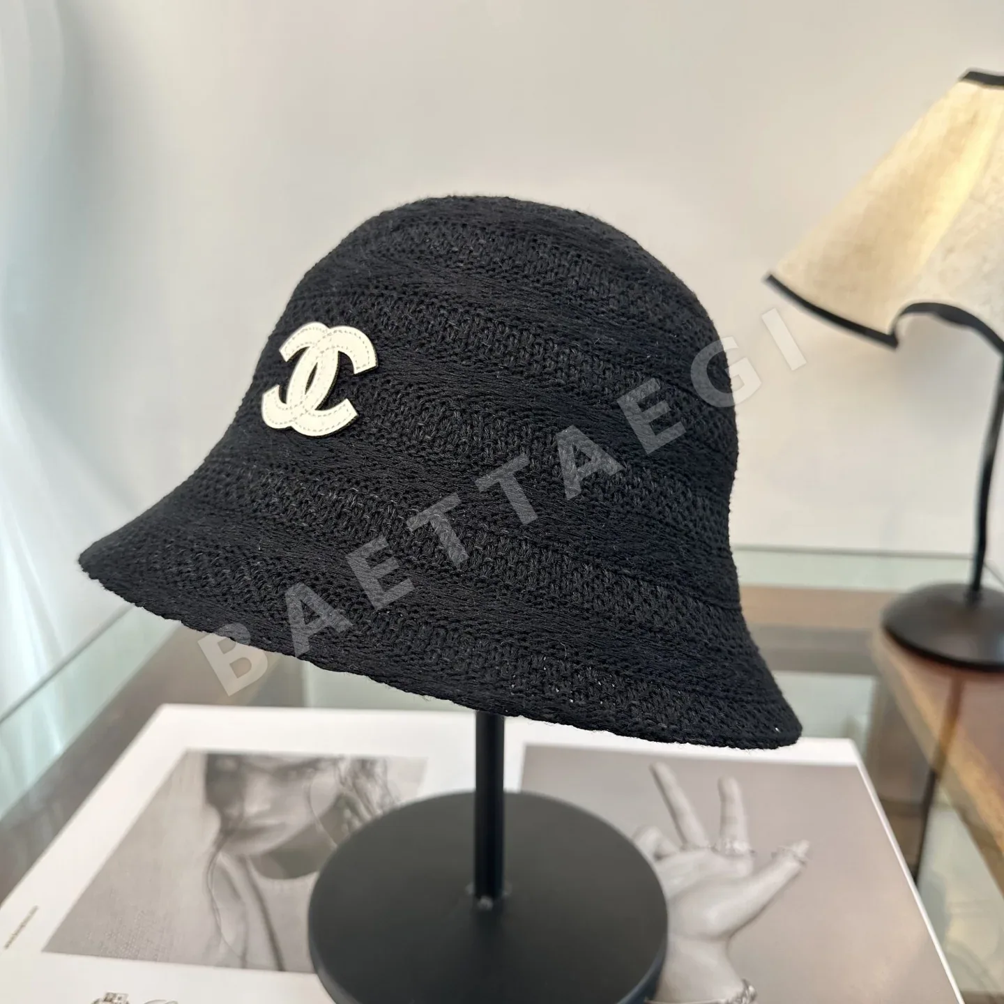 샤넬 심플 버킷햇 모자 상세 이미지 3