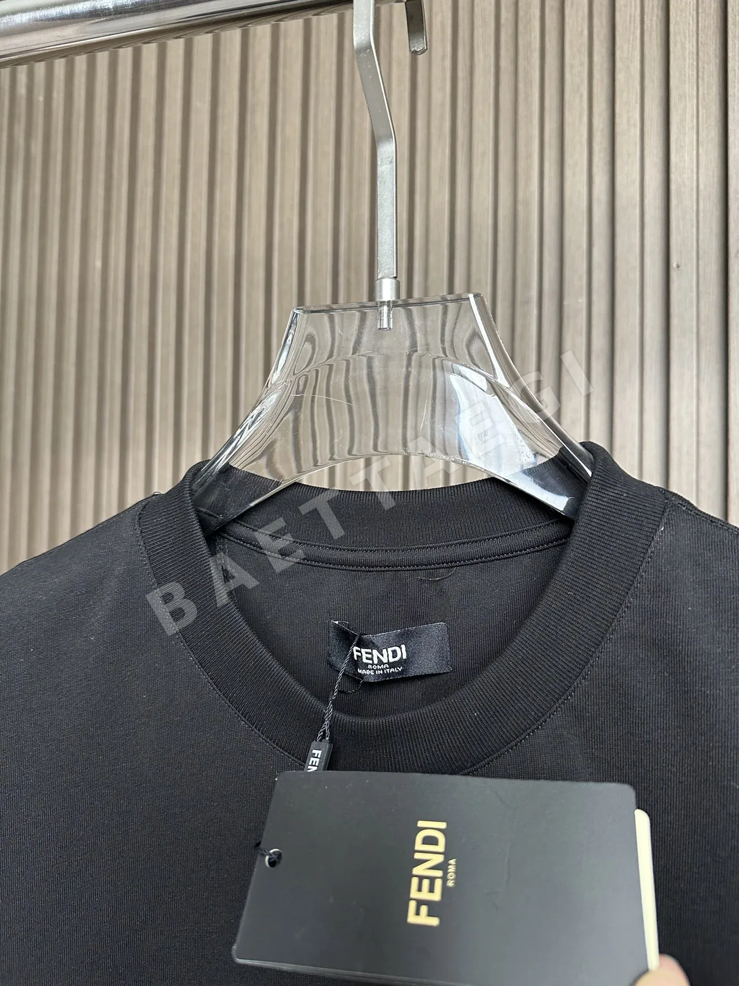 펜디 반려동물 무늬 남성 반팔 티셔츠 상세 이미지 7