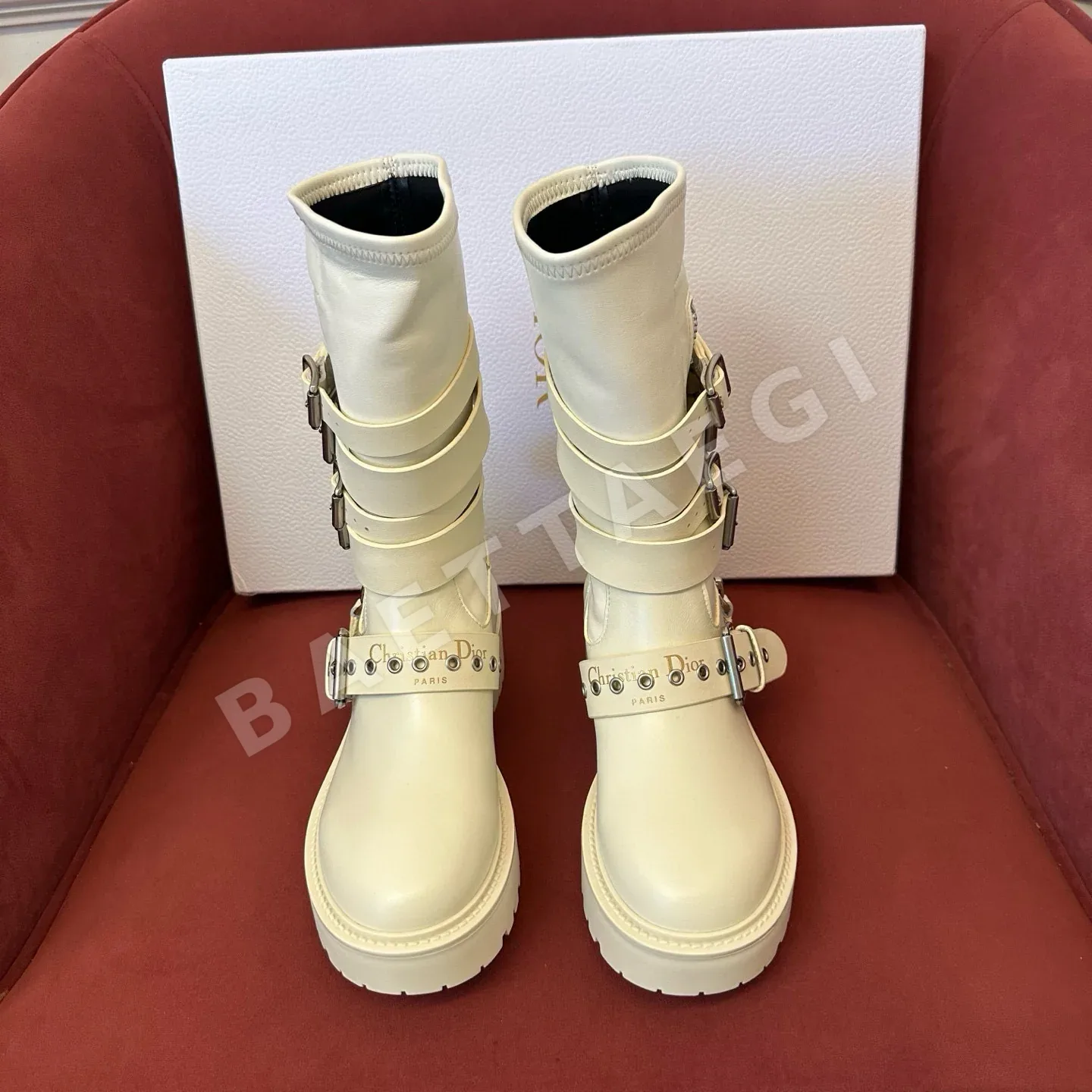 디올 슬립온 라이딩 부츠 26274
