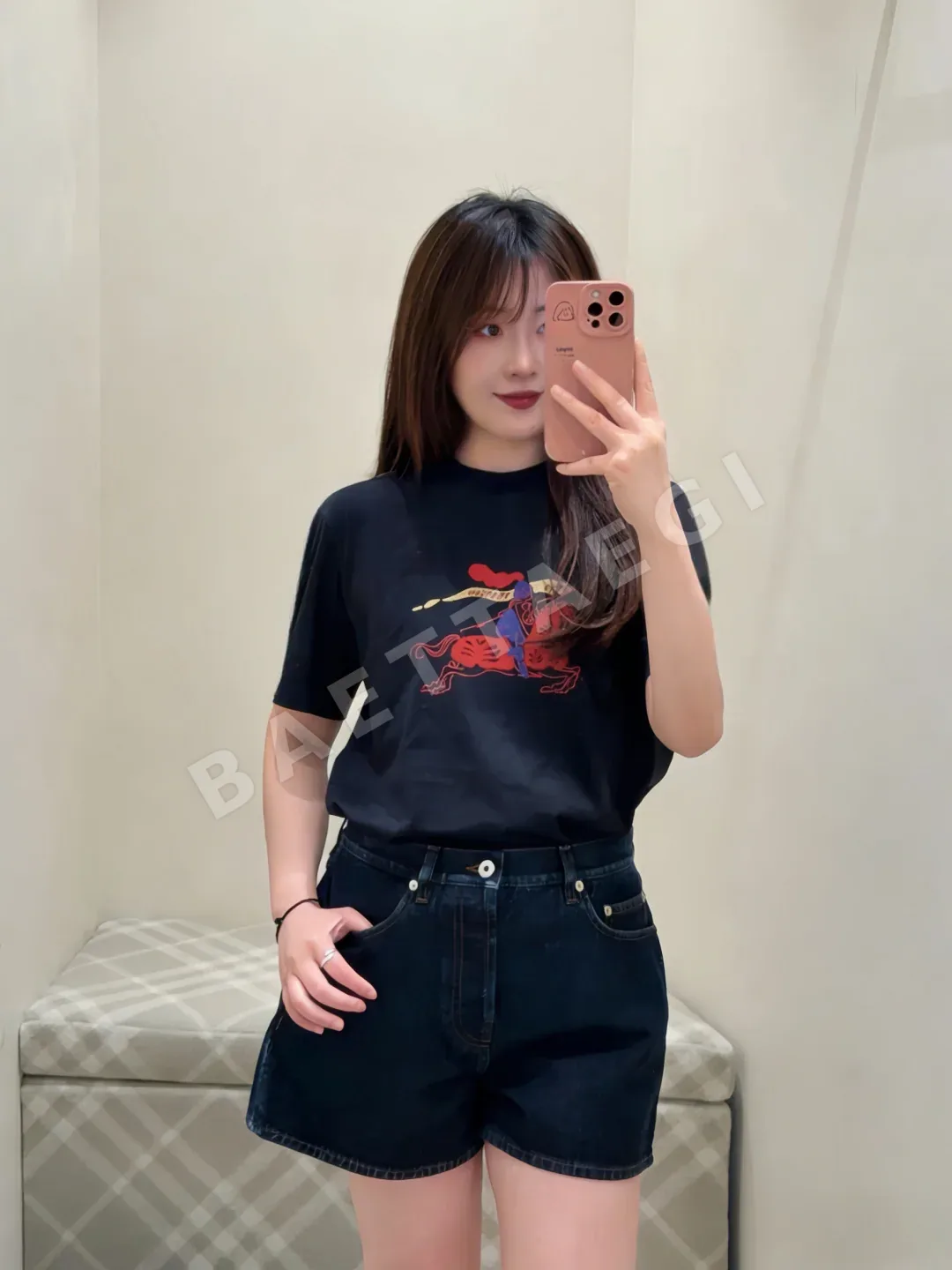 버버리 플리스 크루넥 반팔 상세 이미지 35