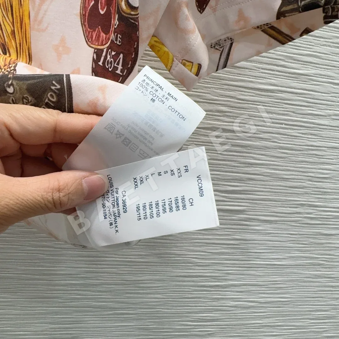 루이비통 여성 고밀도 원단 반팔 티셔츠 상세 이미지 7