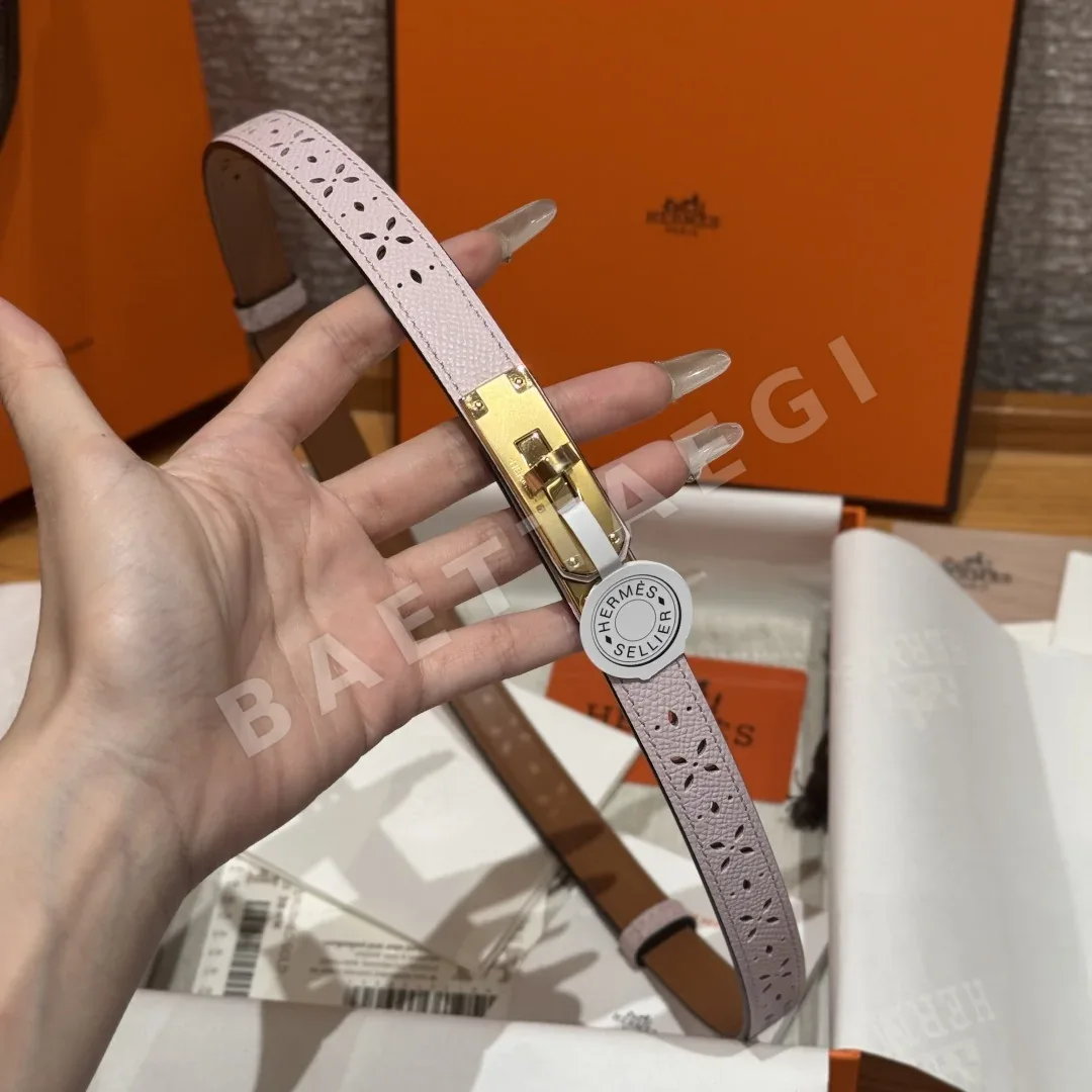 에르메스 켈리 가든 파티 스테인리스 스틸 투각 벨트 상세 이미지 5