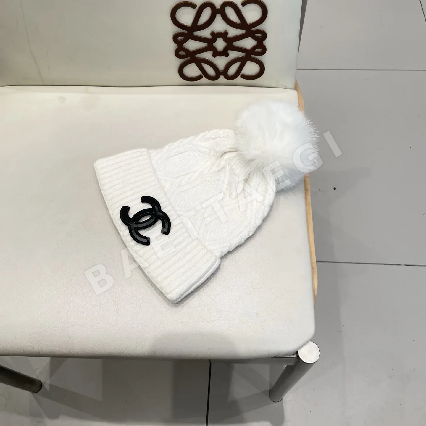 샤넬 울 니트 비니 상세 이미지 2