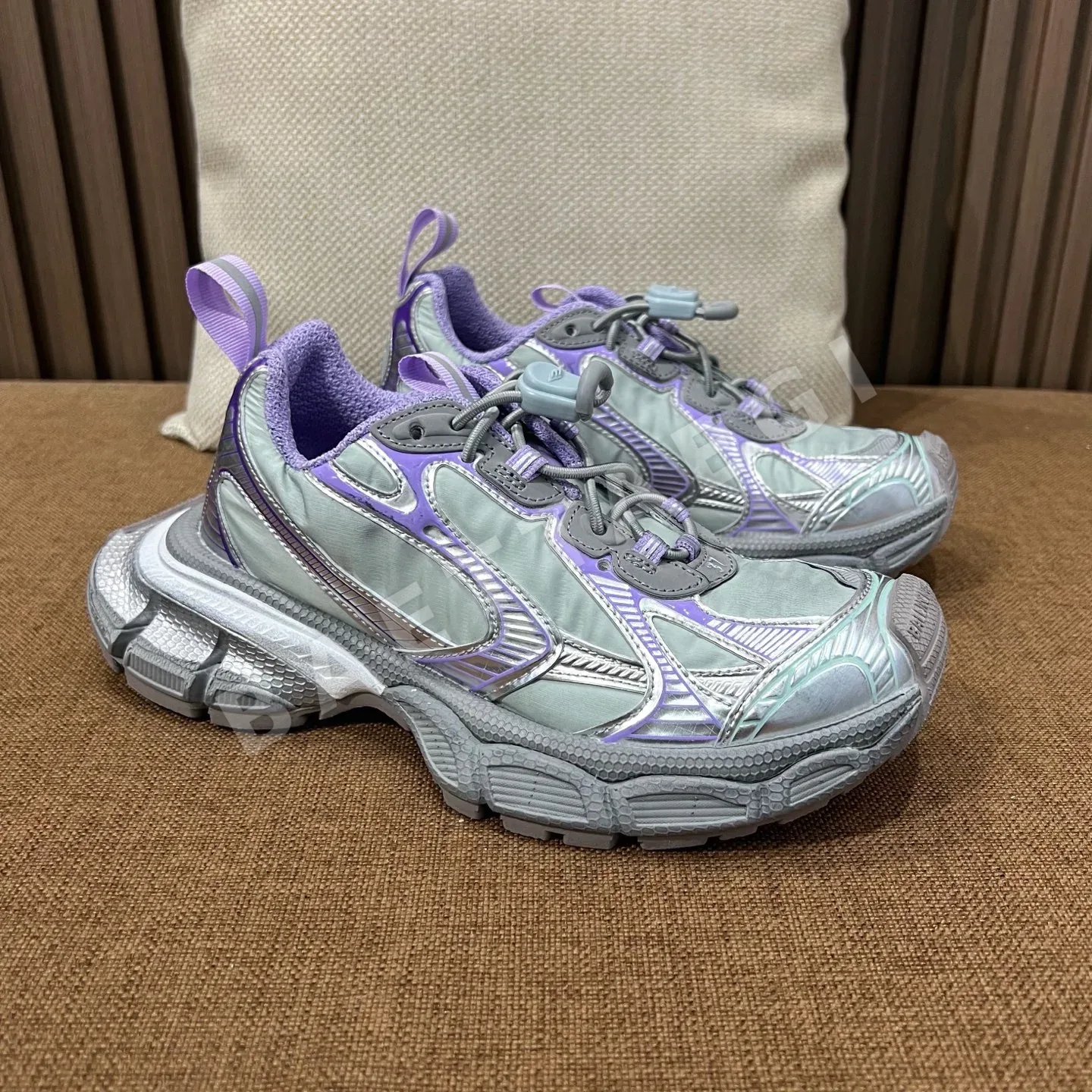 발렌시아가 3XL 스니커즈 메시,폴리우레탄 상세 이미지 5
