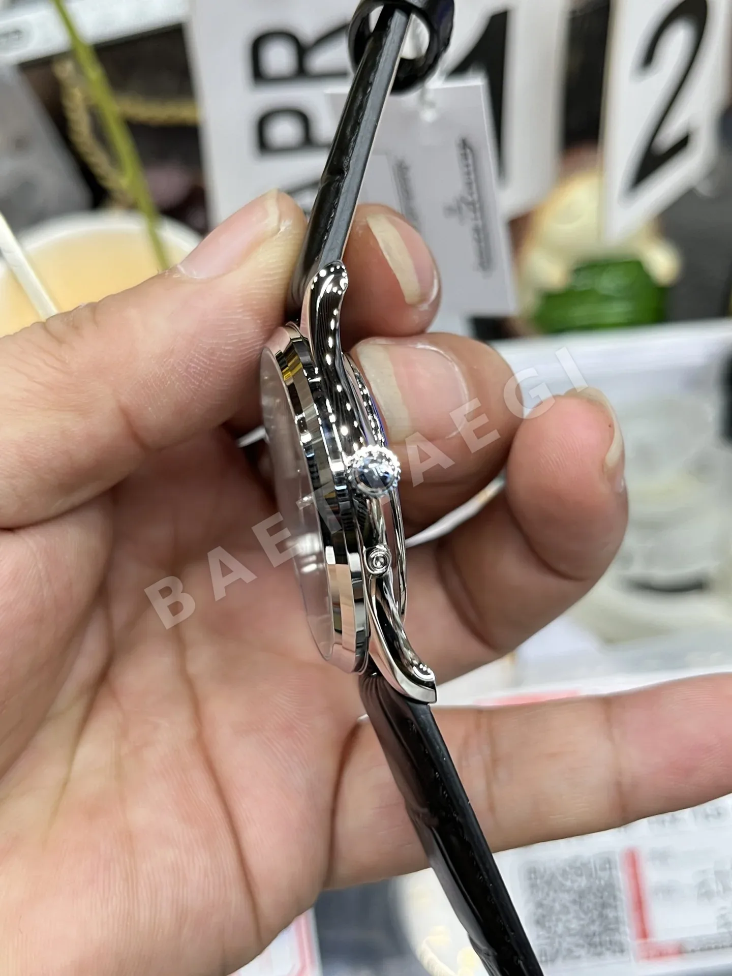예거르쿨트르 예거 마스터 문페이즈 자동 시계 상세 이미지 6