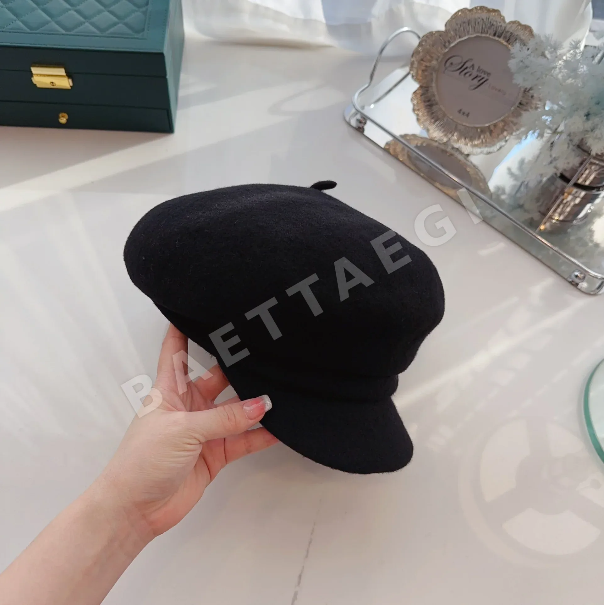 루이비통 울 베레모 모자 상세 이미지 3